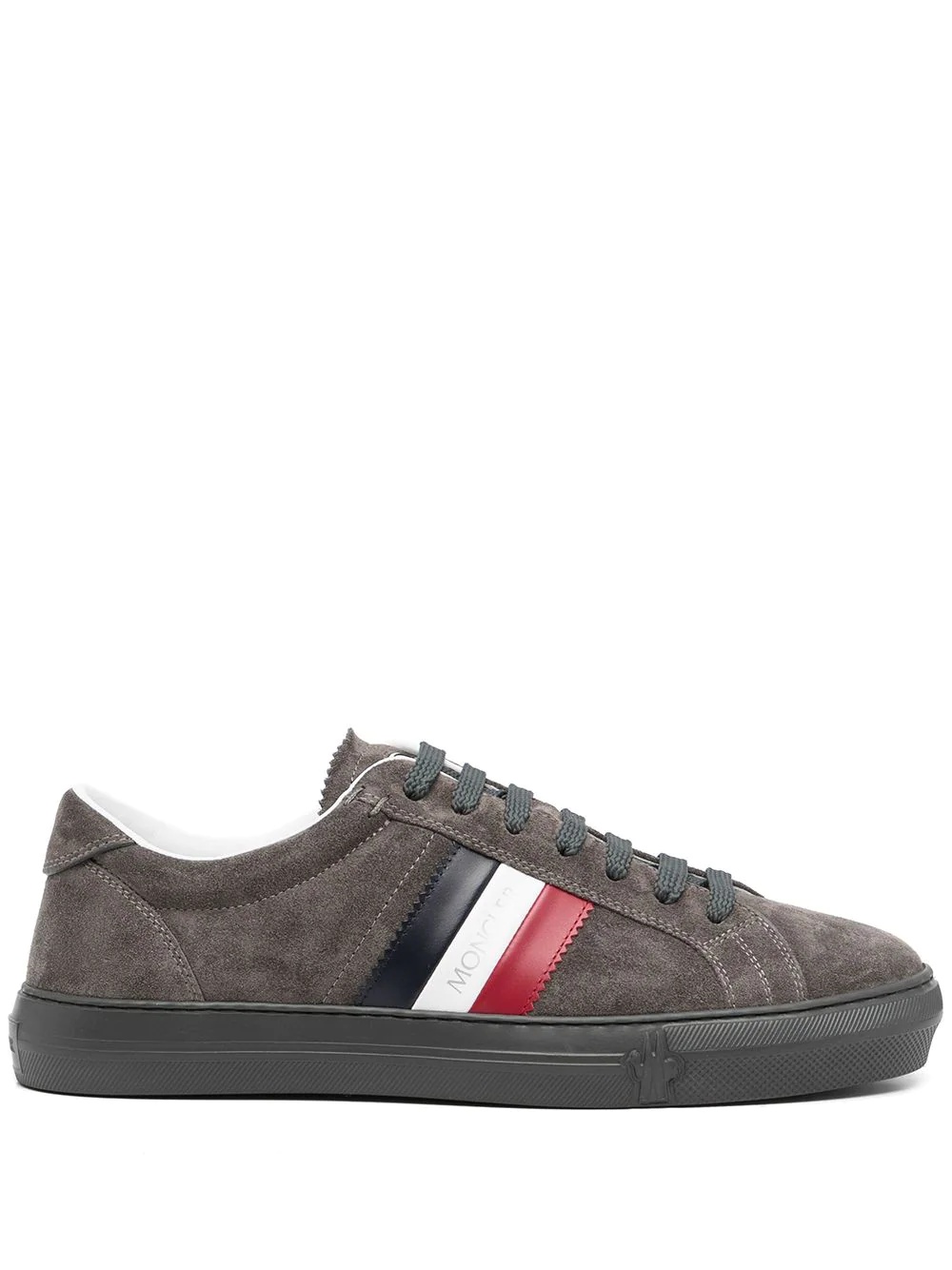 side stripe low-top trainers - 1