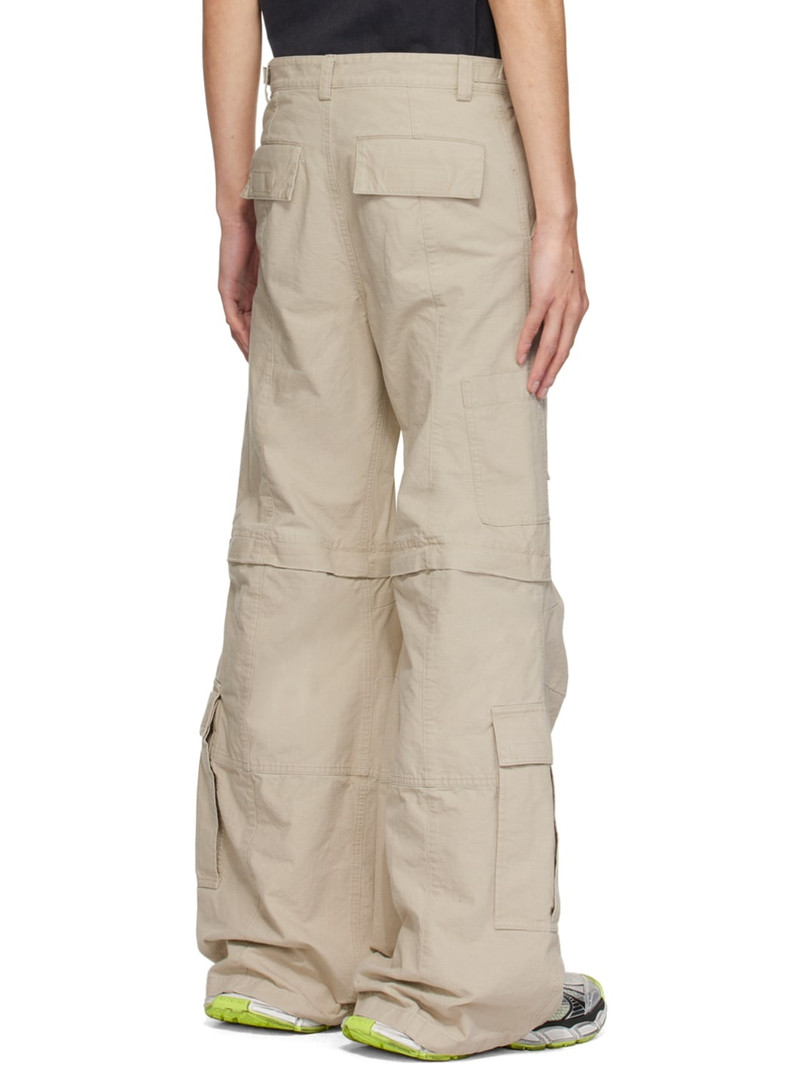 wide-leg cargo trousers 3