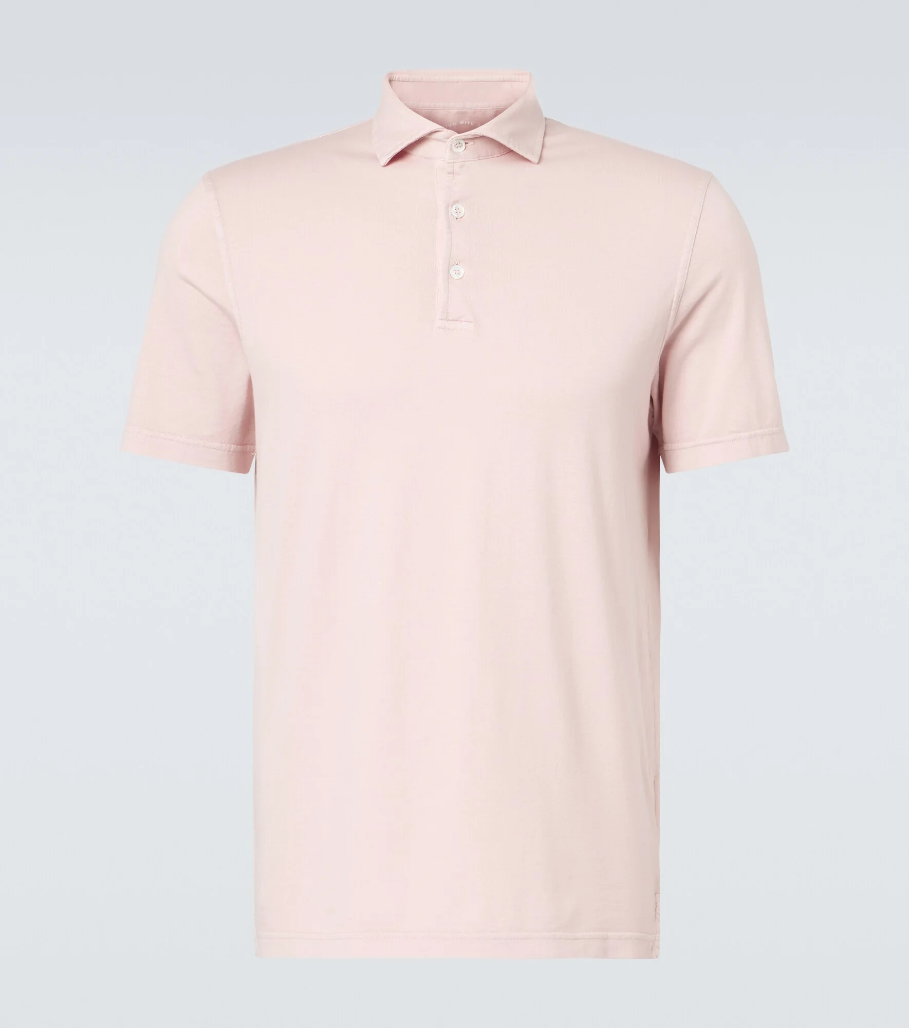 Zero cotton jersey polo shirt - 1