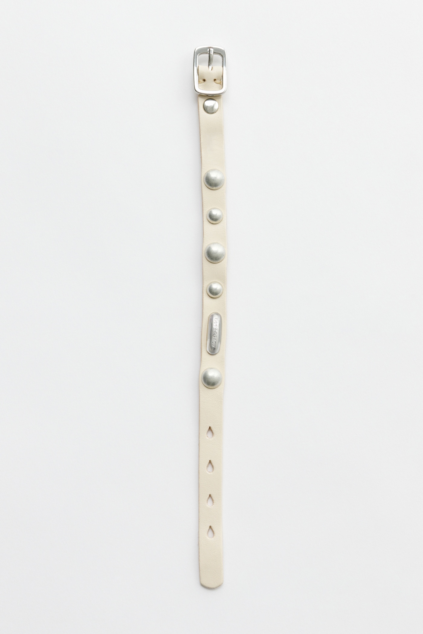 Super Slim Bracelet Deep Vanilla Leather - 3