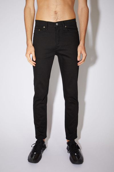 Acne Studios Slim tapered jeans - Stay black outlook