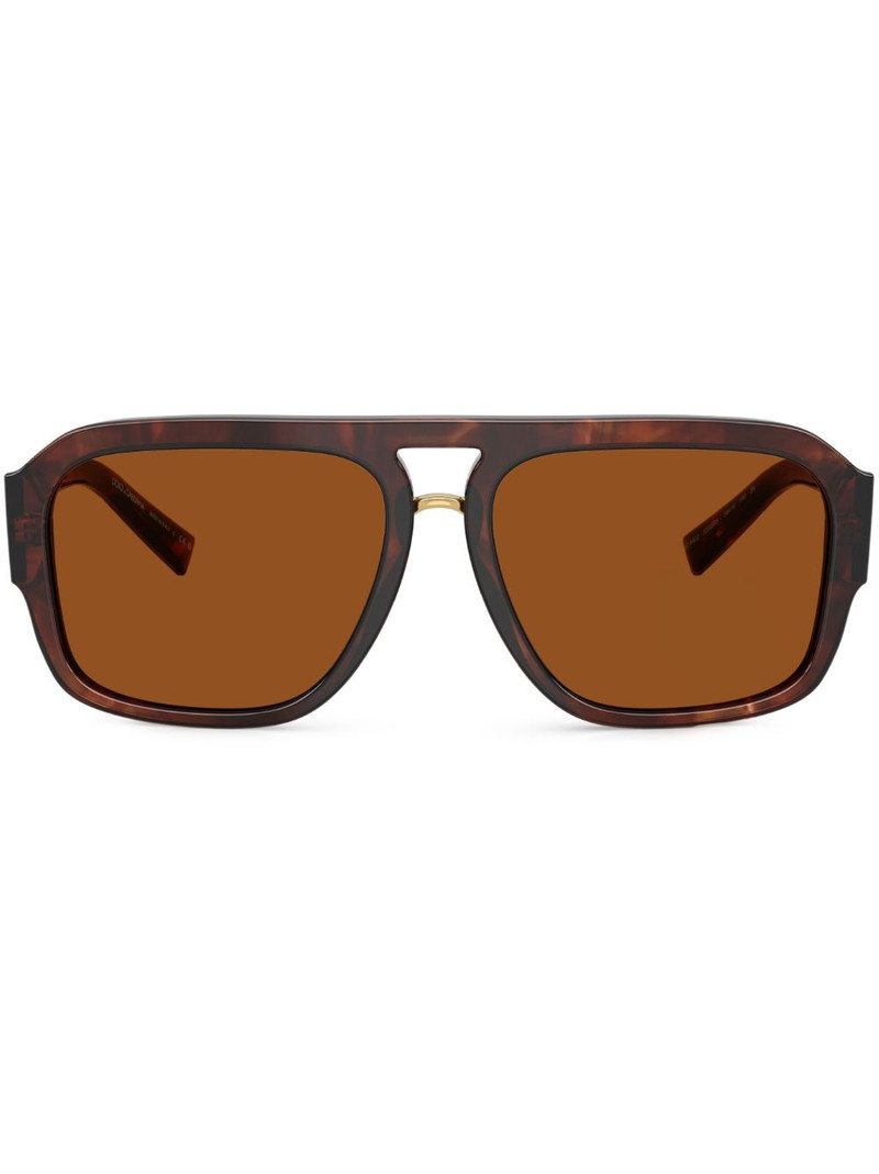 DG Crossed pilot-frame sunglasses 1