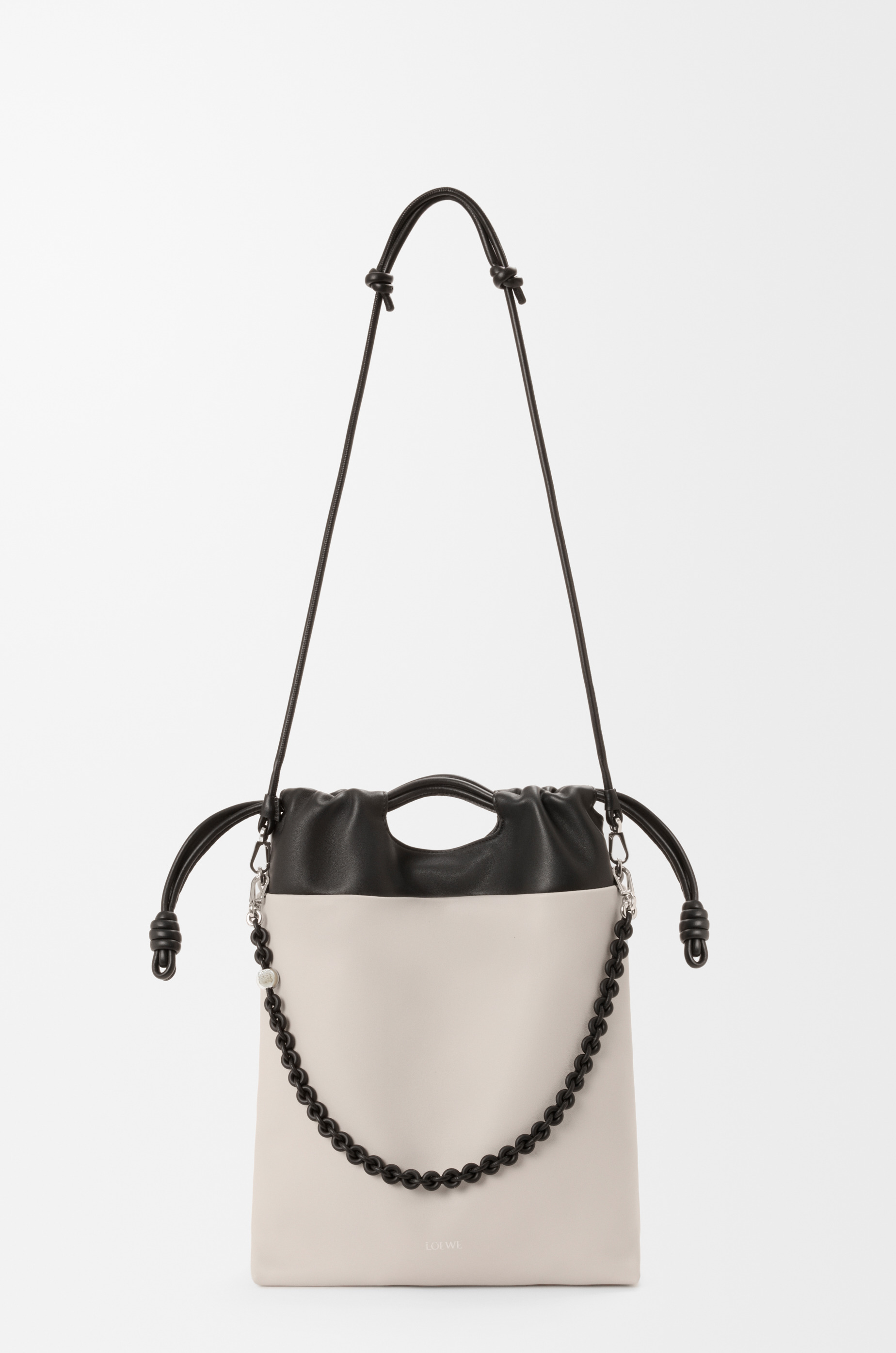 Flamenco purse tote in mellow nappa lambskin - 9