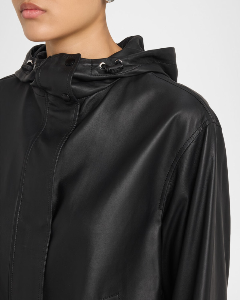 Lambskin Leather Technical Jacket 5