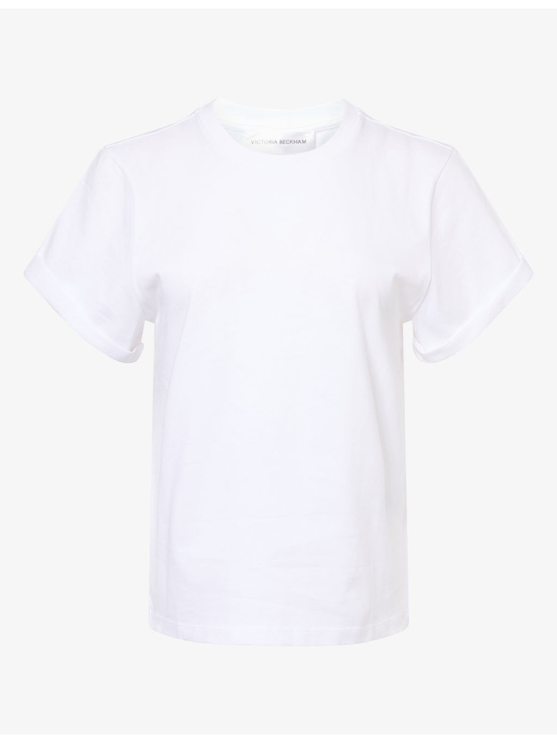 Tilly Round-Neck Cotton T-Shirt 1