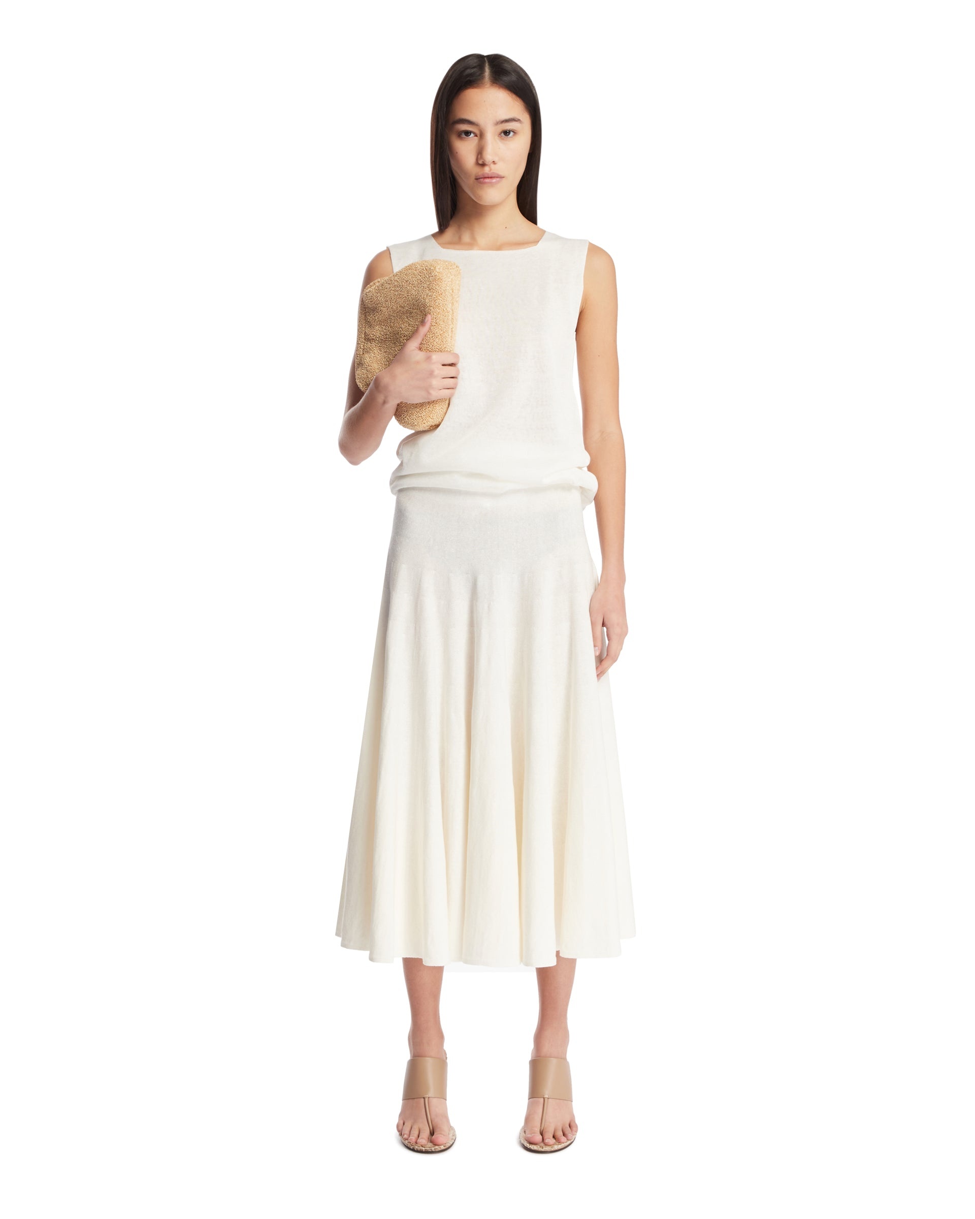 White Jaliah Skirt - 2