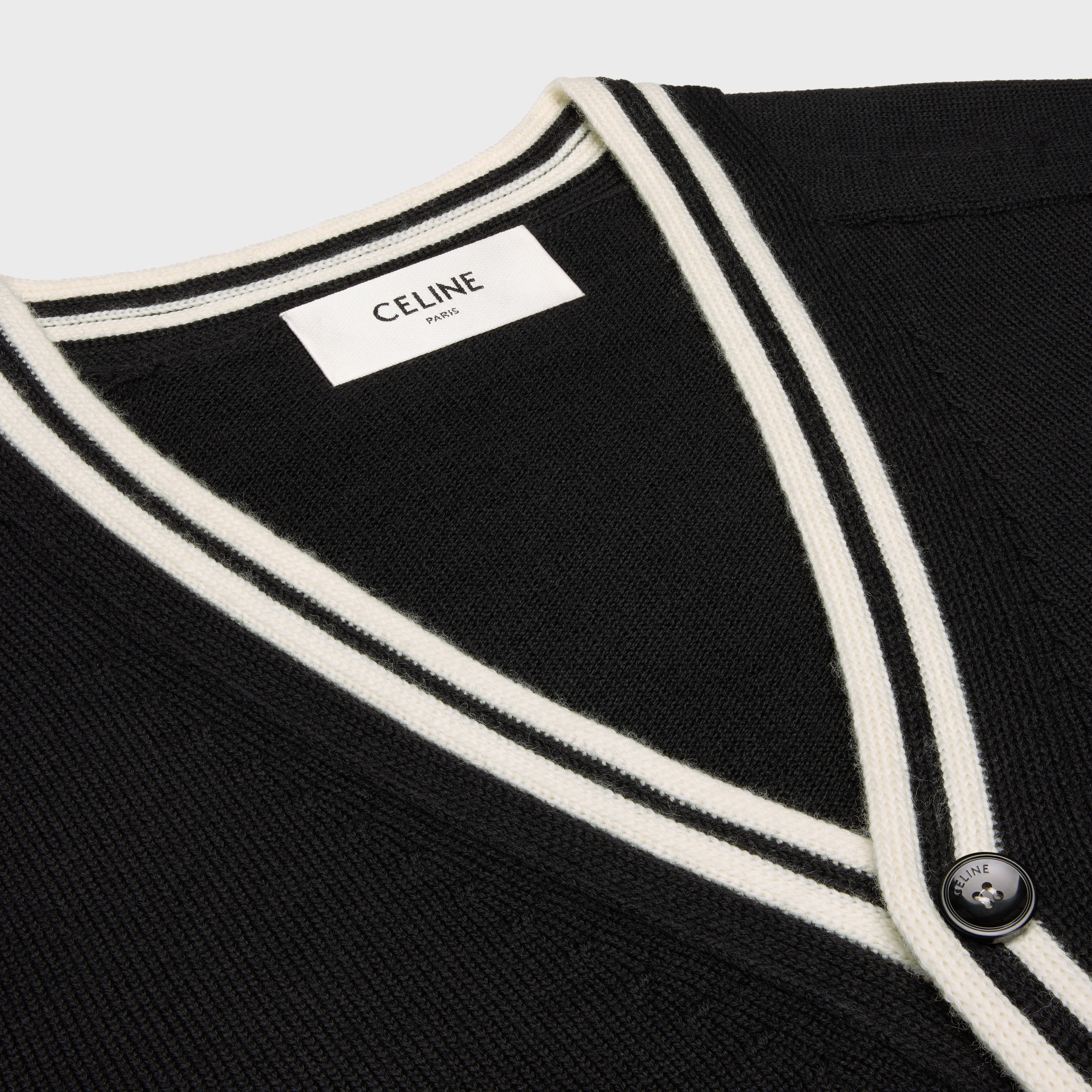 triomphe cardigan in wool - 3