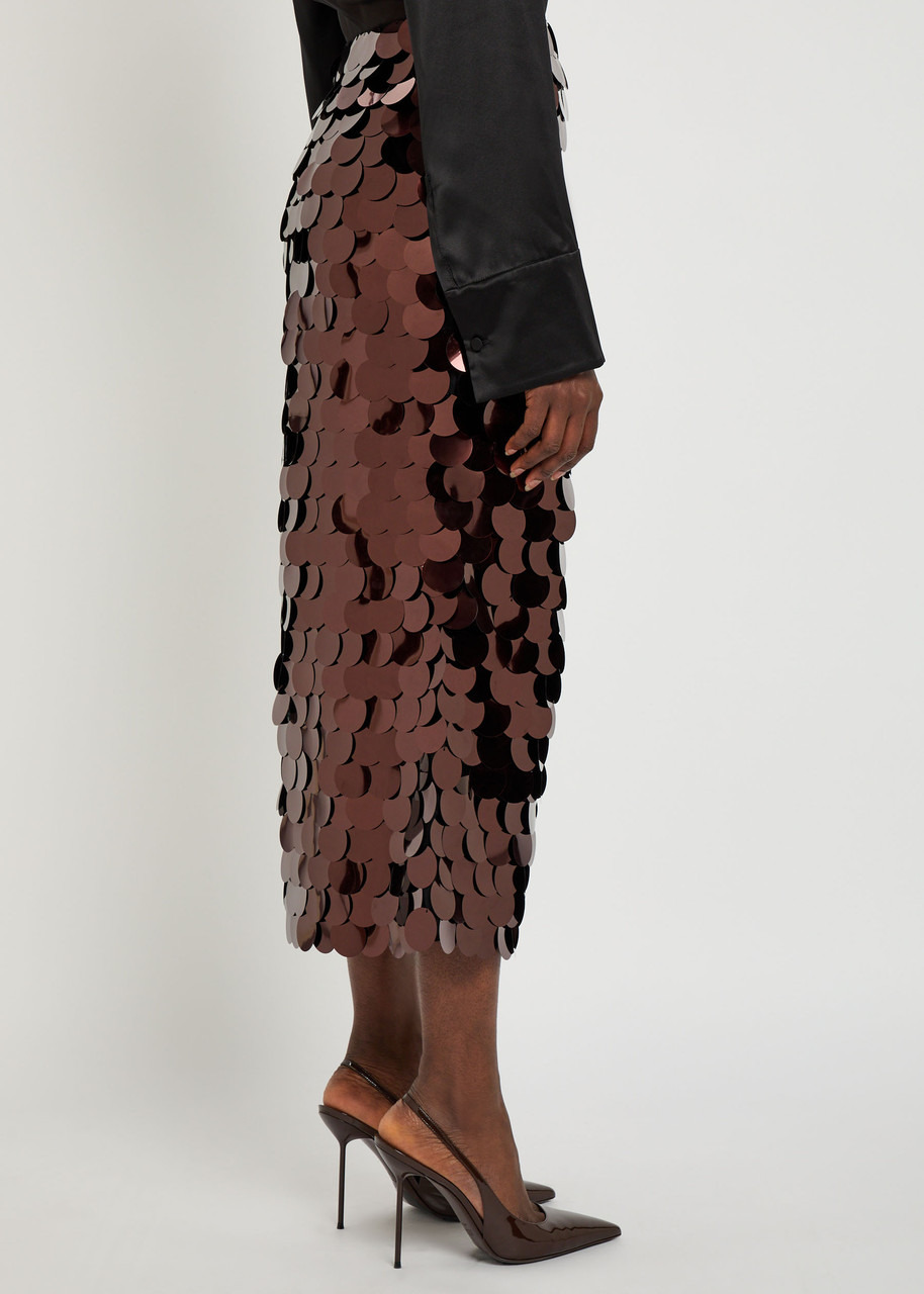 Roksanda Halin Embellished Midi Mesh Skirt - 3