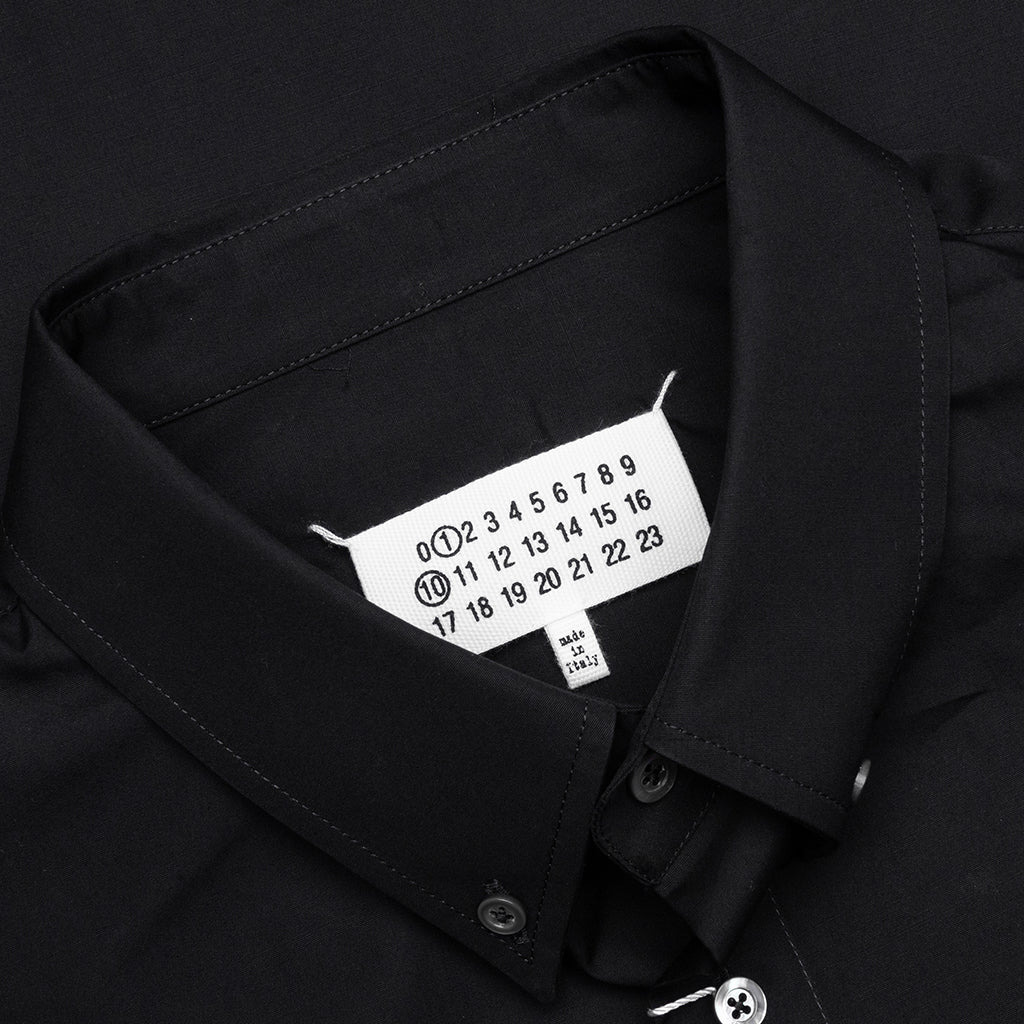 SHORT-SLEEVED SHIRT - BLACK - 3