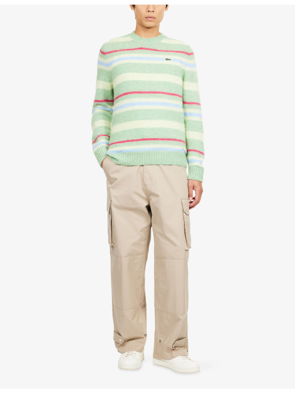 Striped Knitted Wool-Blend Jumper - 2