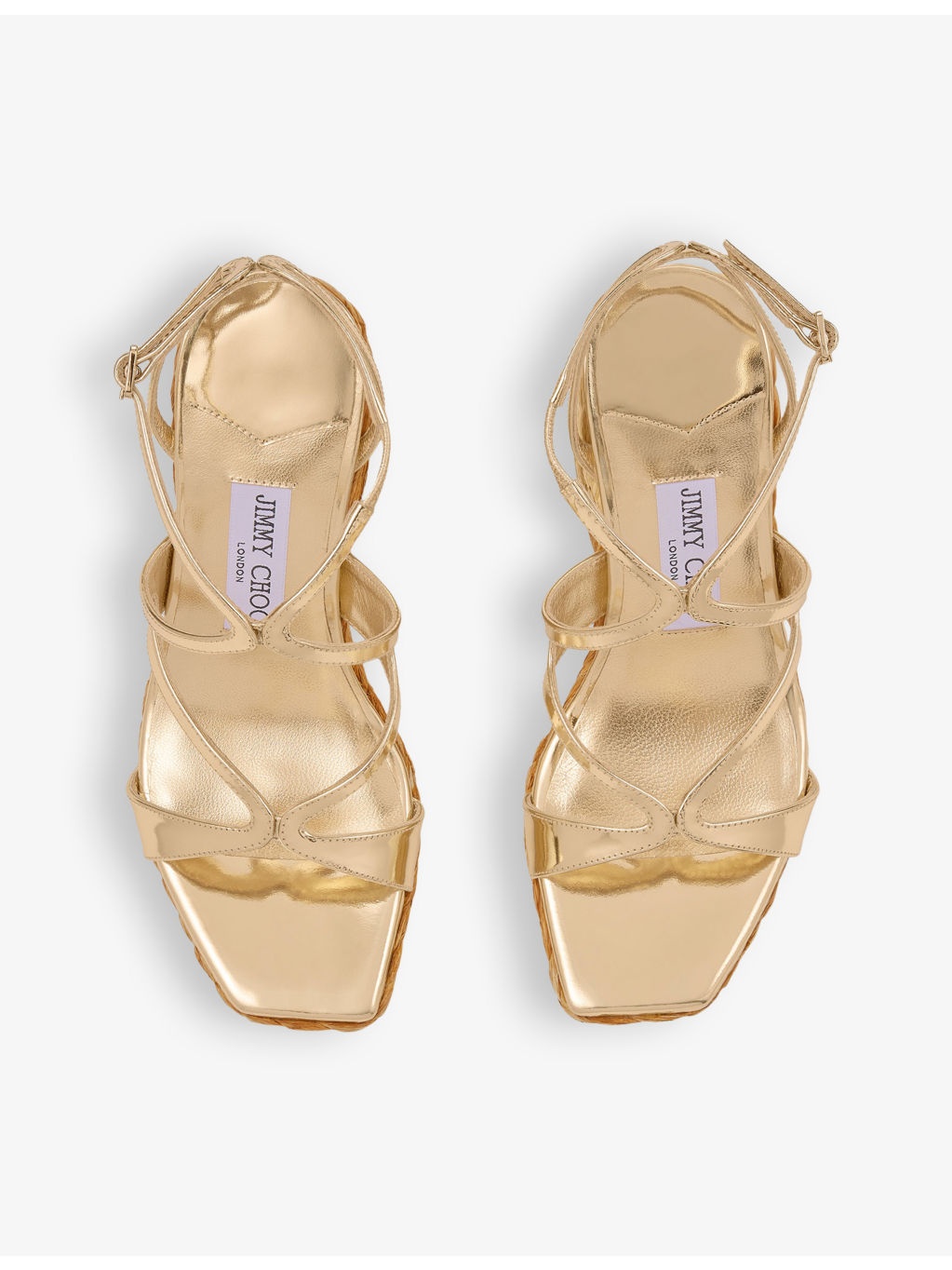 Ayla 110 contrast-sole leather heeled sandals - 2