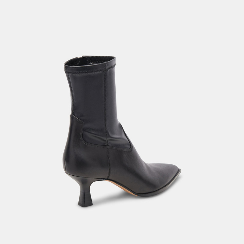 ARYA BOOTS BLACK LEATHER 9