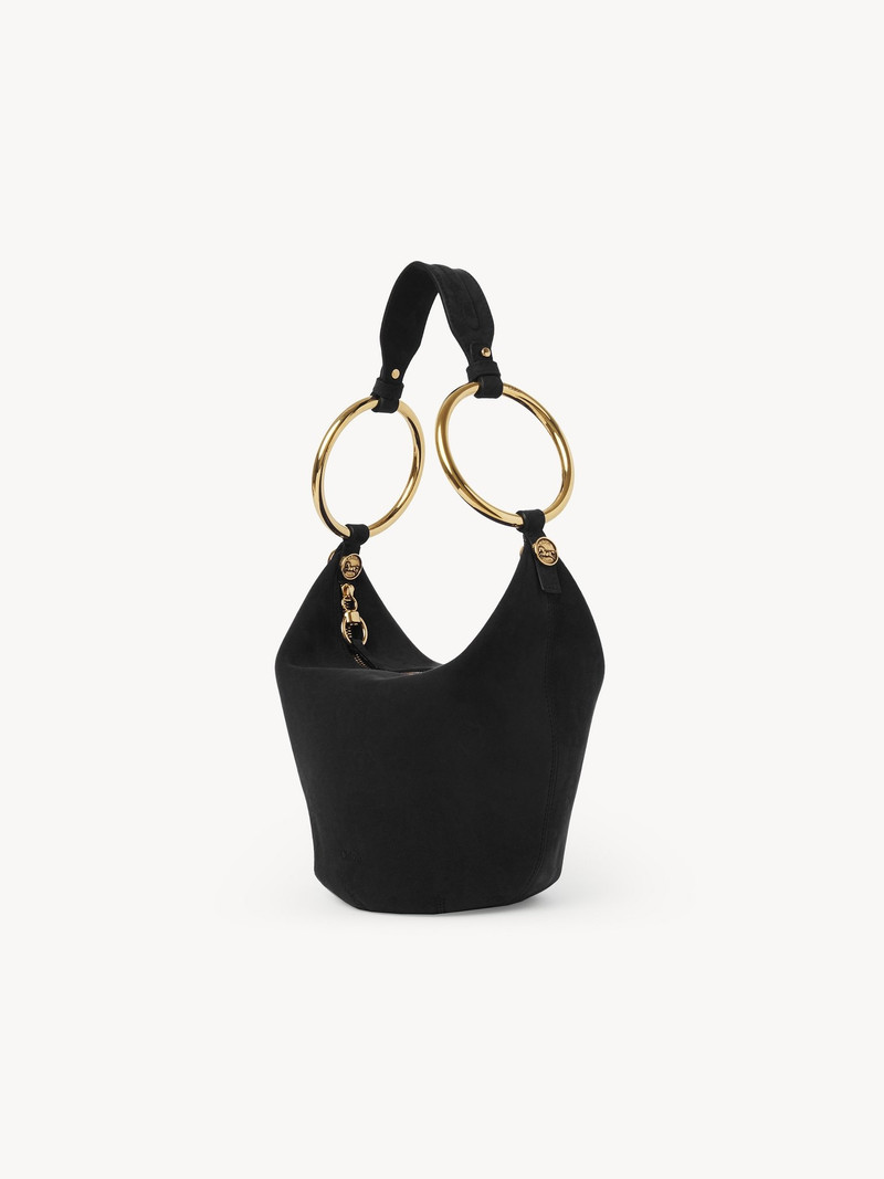 Chloé SMALL BRACELET HANDBAG IN SUEDE LEATHER outlook