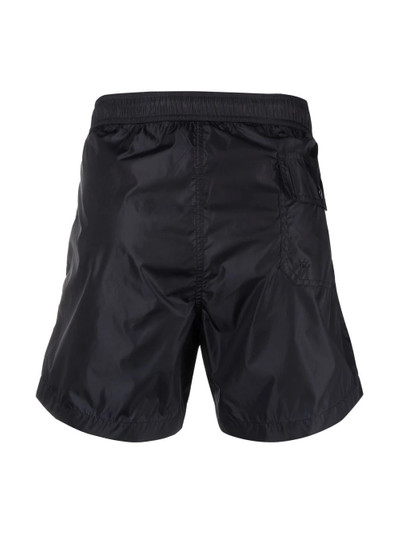 Moncler logo-patch swim shorts outlook