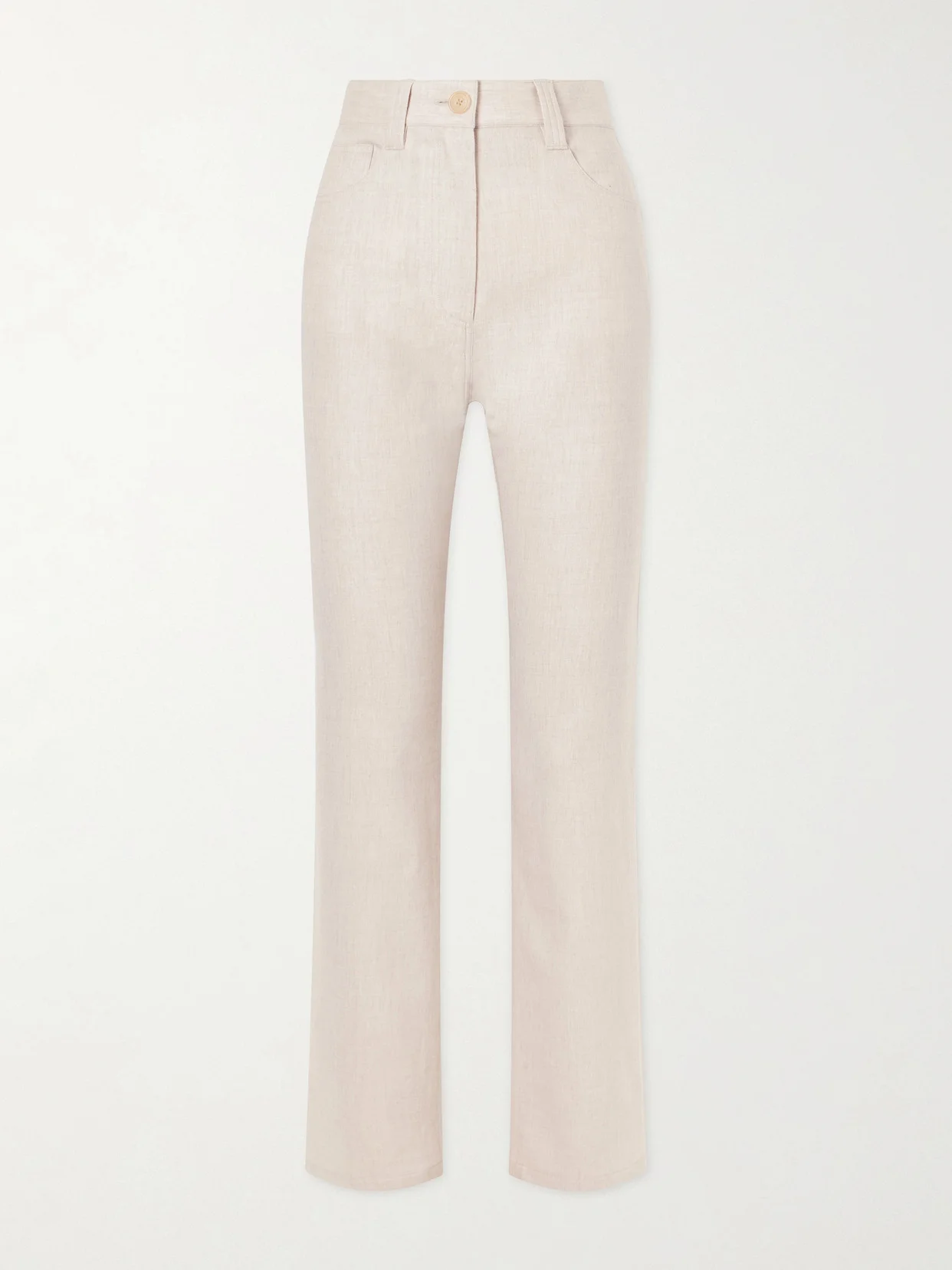 Callum Stretch Wool And Cashmere-blend Straight-leg Pants - 1