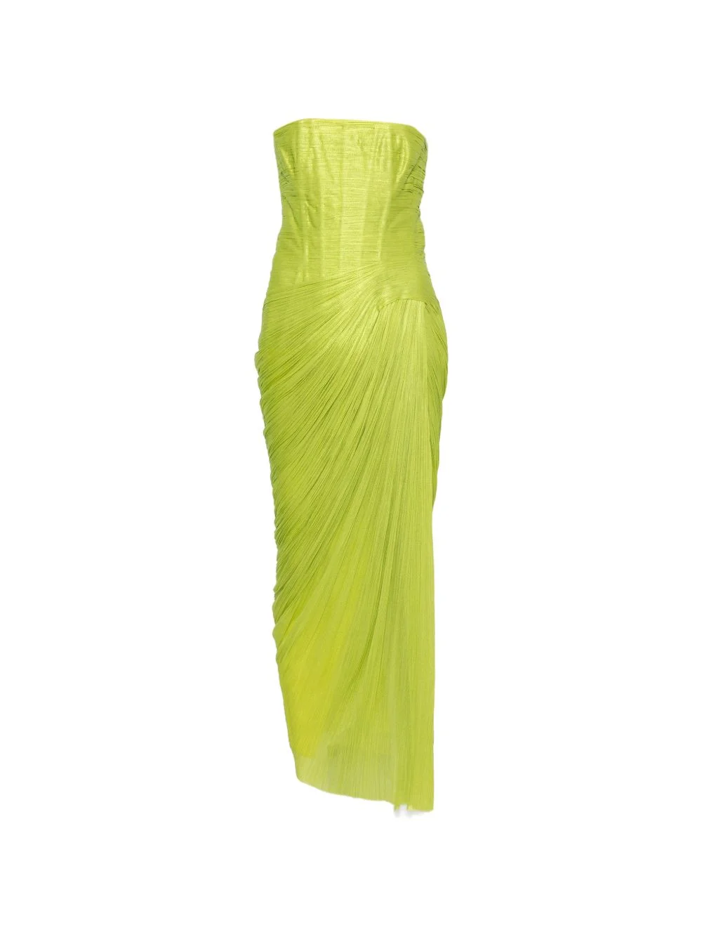 Ruby pleated strapless dress - 1