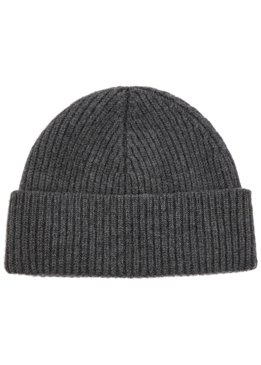 Ami Paris Logo-embroidered Wool Beanie - 2