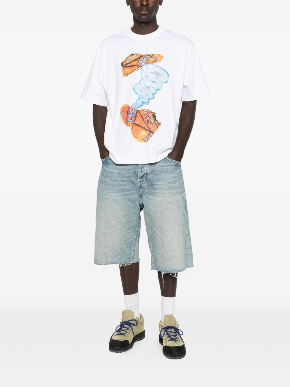 graphic-print T-shirt - 2