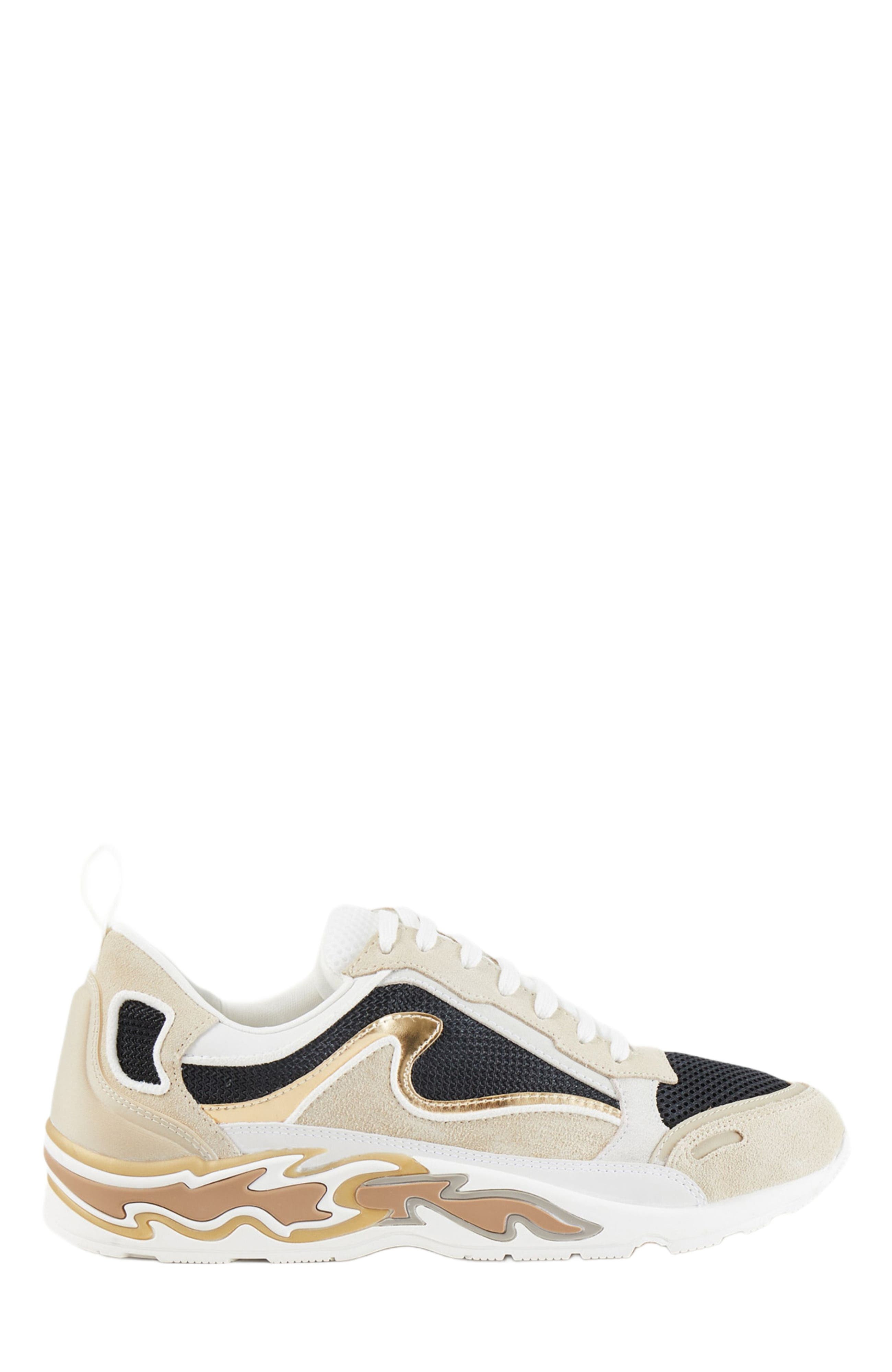 SANDRO Flame trainers in Gold at Nordstrom - 4