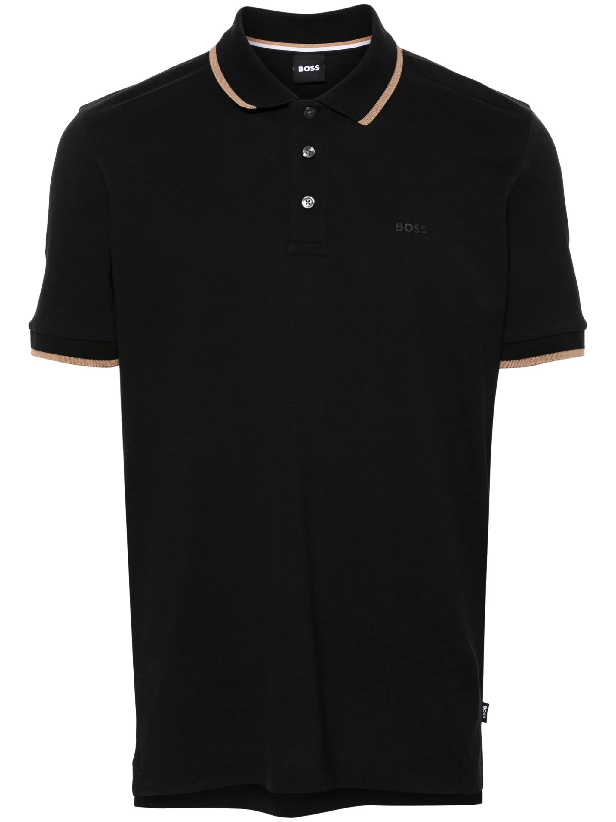 Boss Logo-embroidered Cotton Polo Shirt - 1
