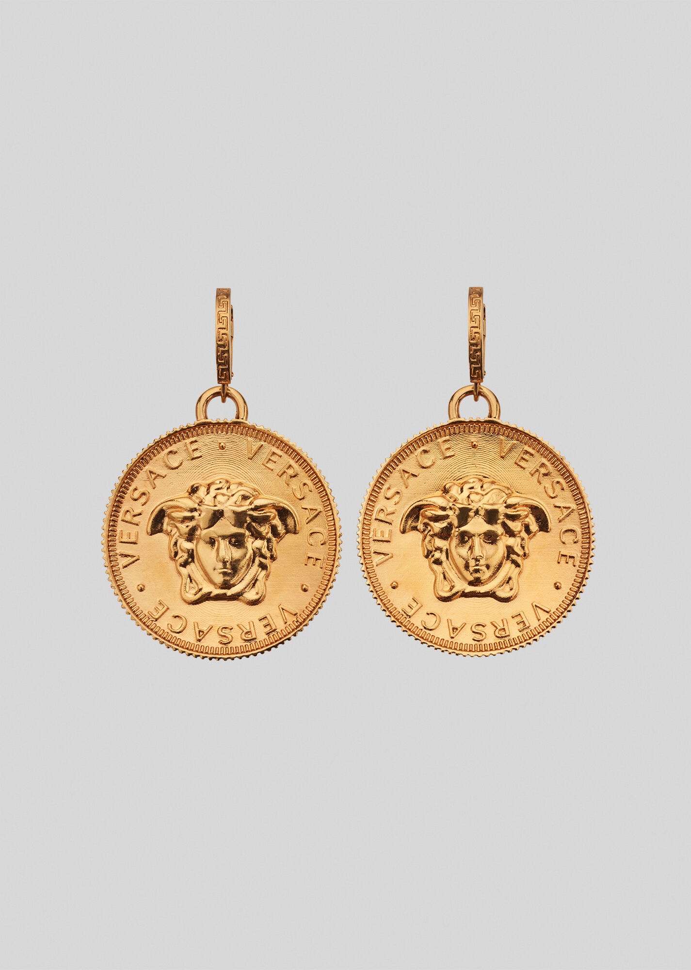 Bit-Versace Pendant Medusa Earrings - 1