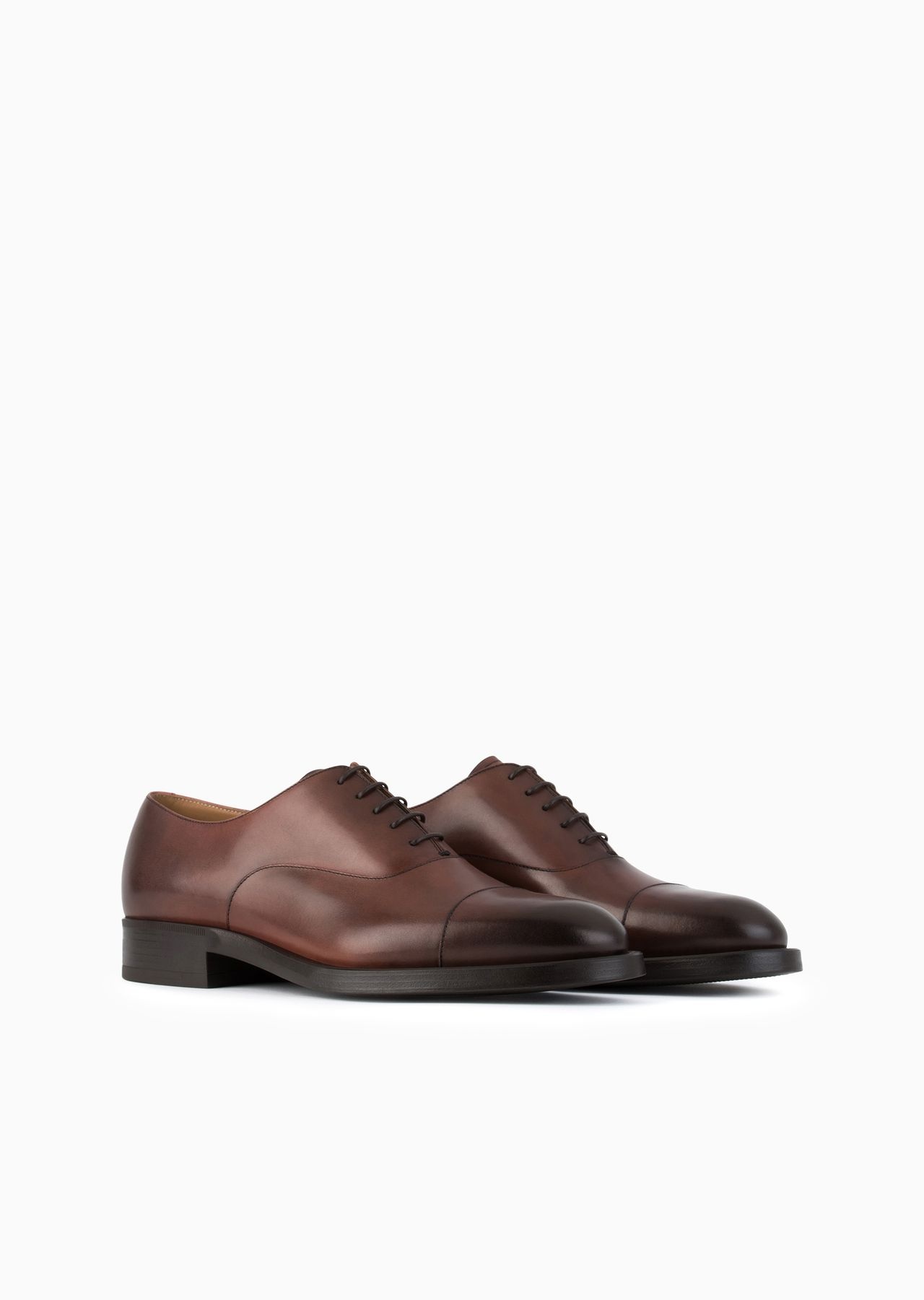Antique calfskin Oxfords - 2
