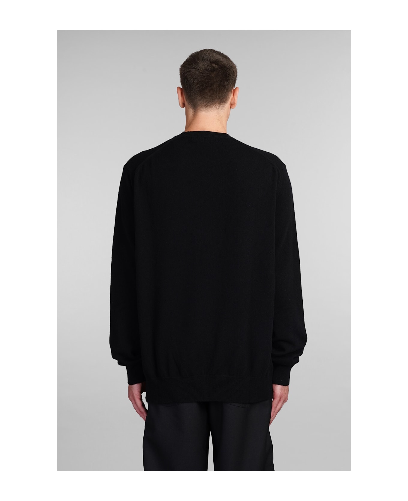 Knitwear In Black Wool - 3