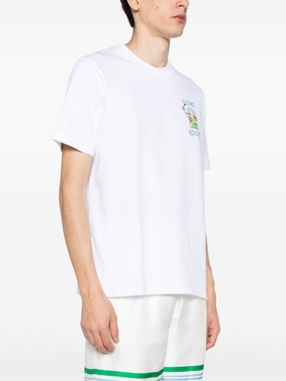 Le Jeu-print cotton T-shirt - 3