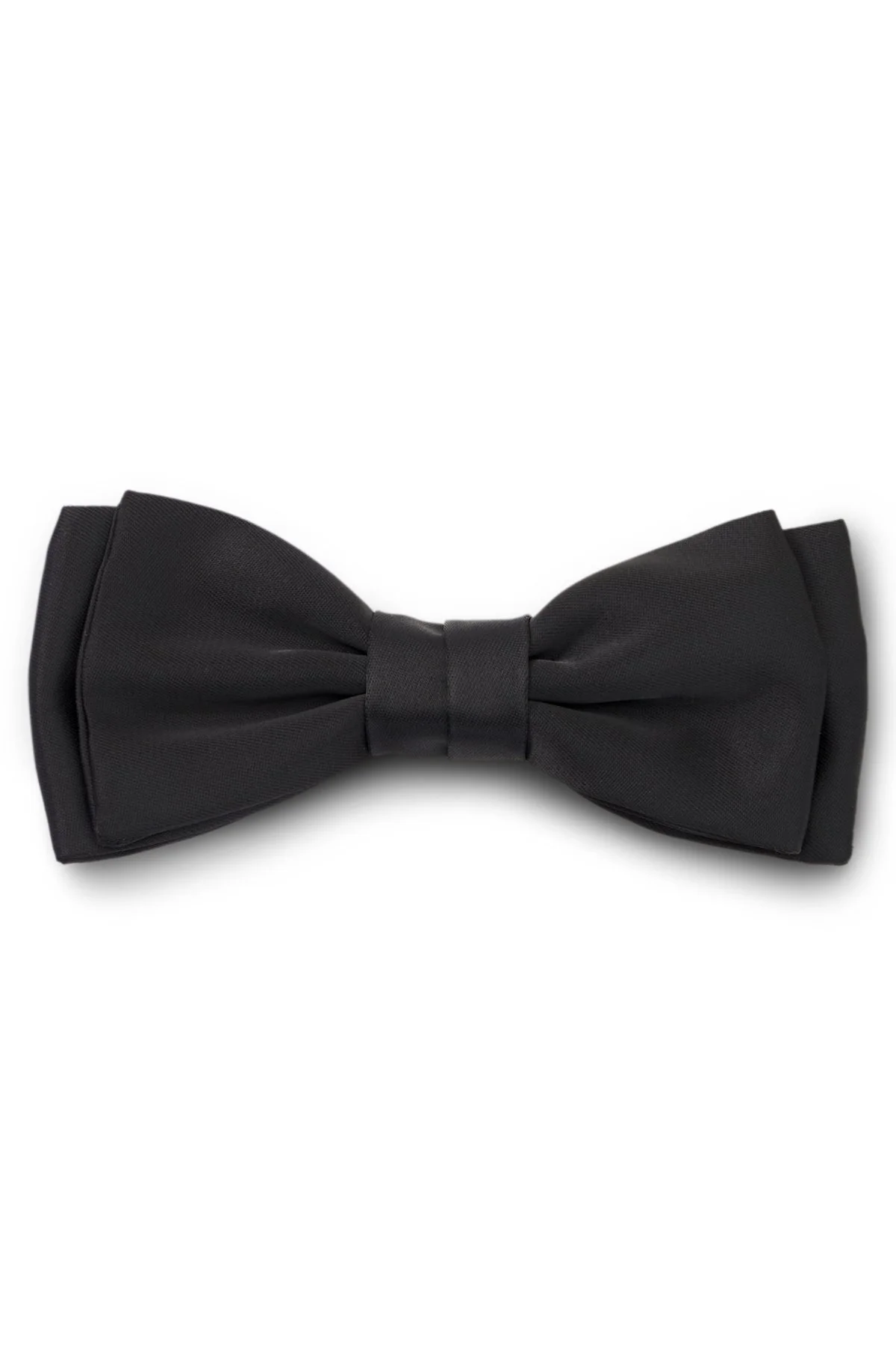 SILK-BLEND BOW TIE - 1