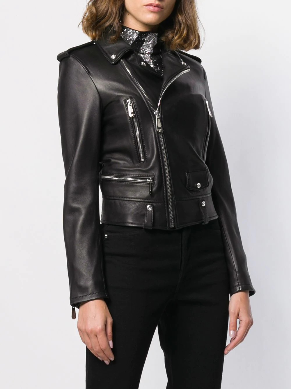 Statement biker jacket - 3