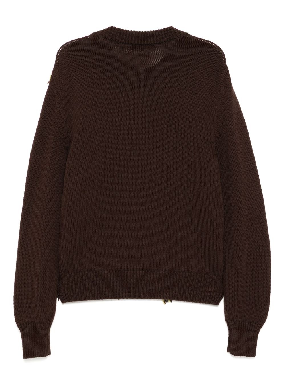 argyle-intarsia jumper - 2