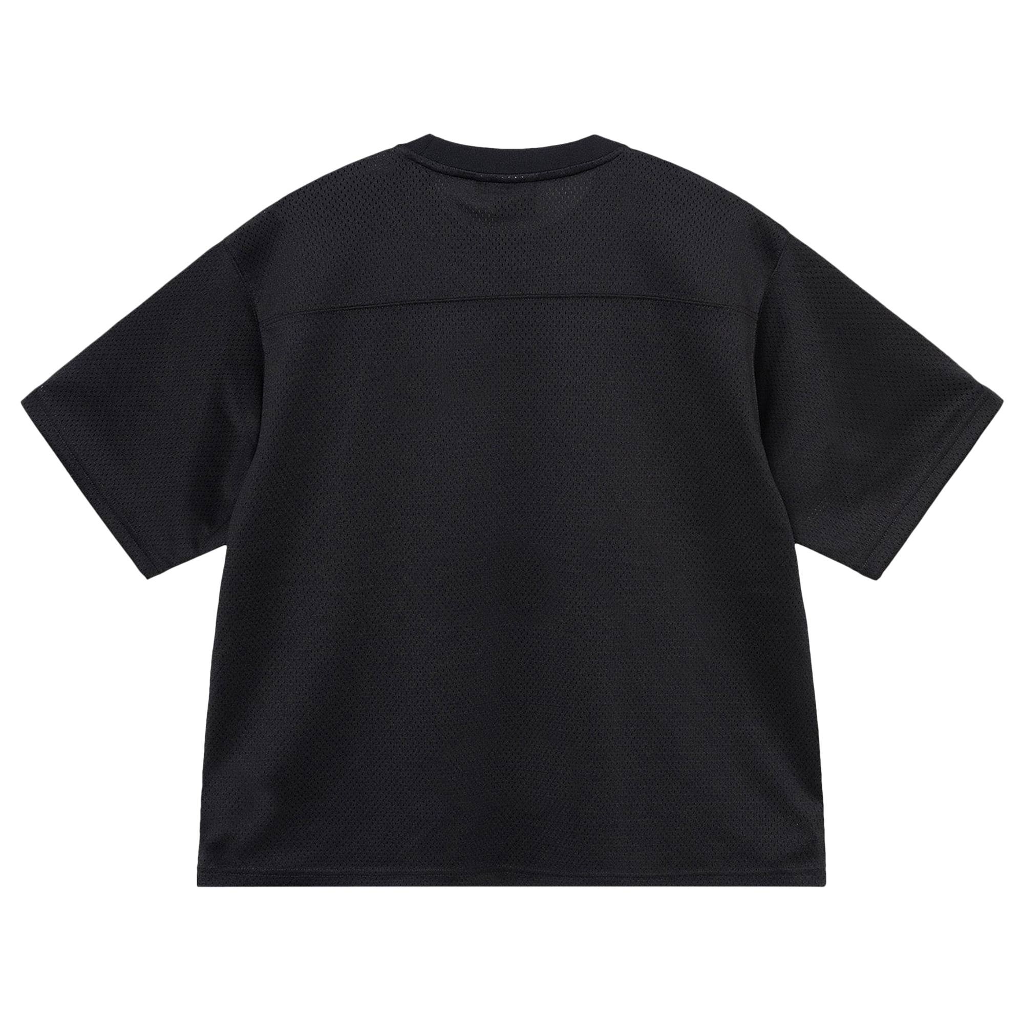 Stussy 4X4 Mesh Football Jersey 'Black' - 2