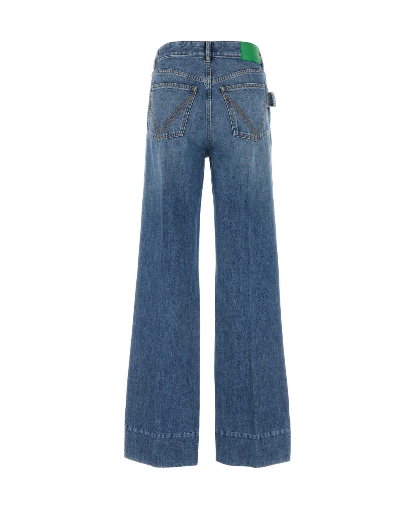 Denim Wide-leg Jeans - 2