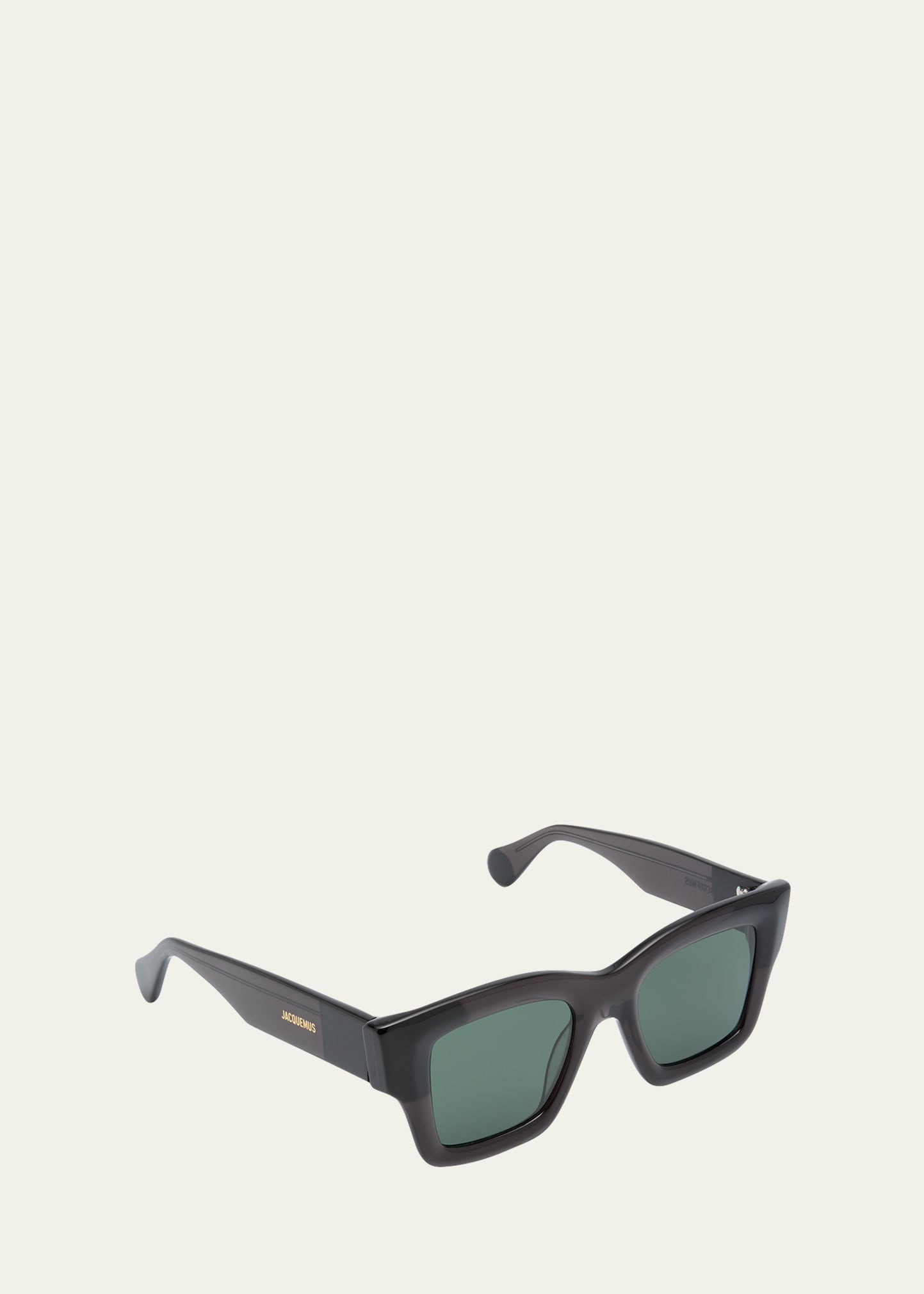 Les Lunettes Baci Square Acetate Sunglasses - 3