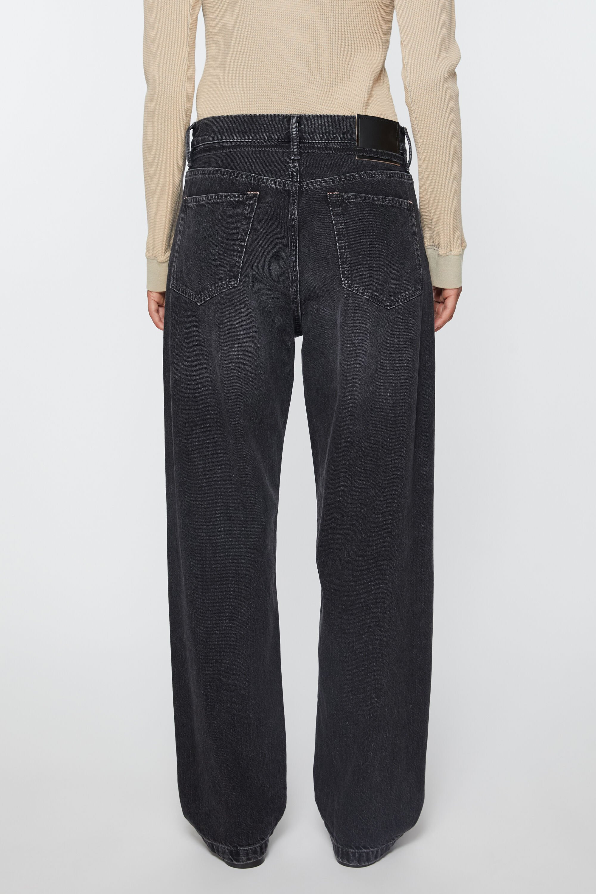 Loose fit jeans - 1991 Toj - Black - 5