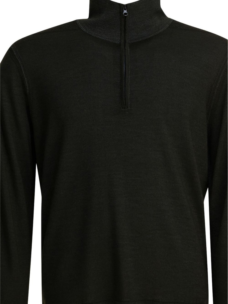 wool zip-up sweater 3