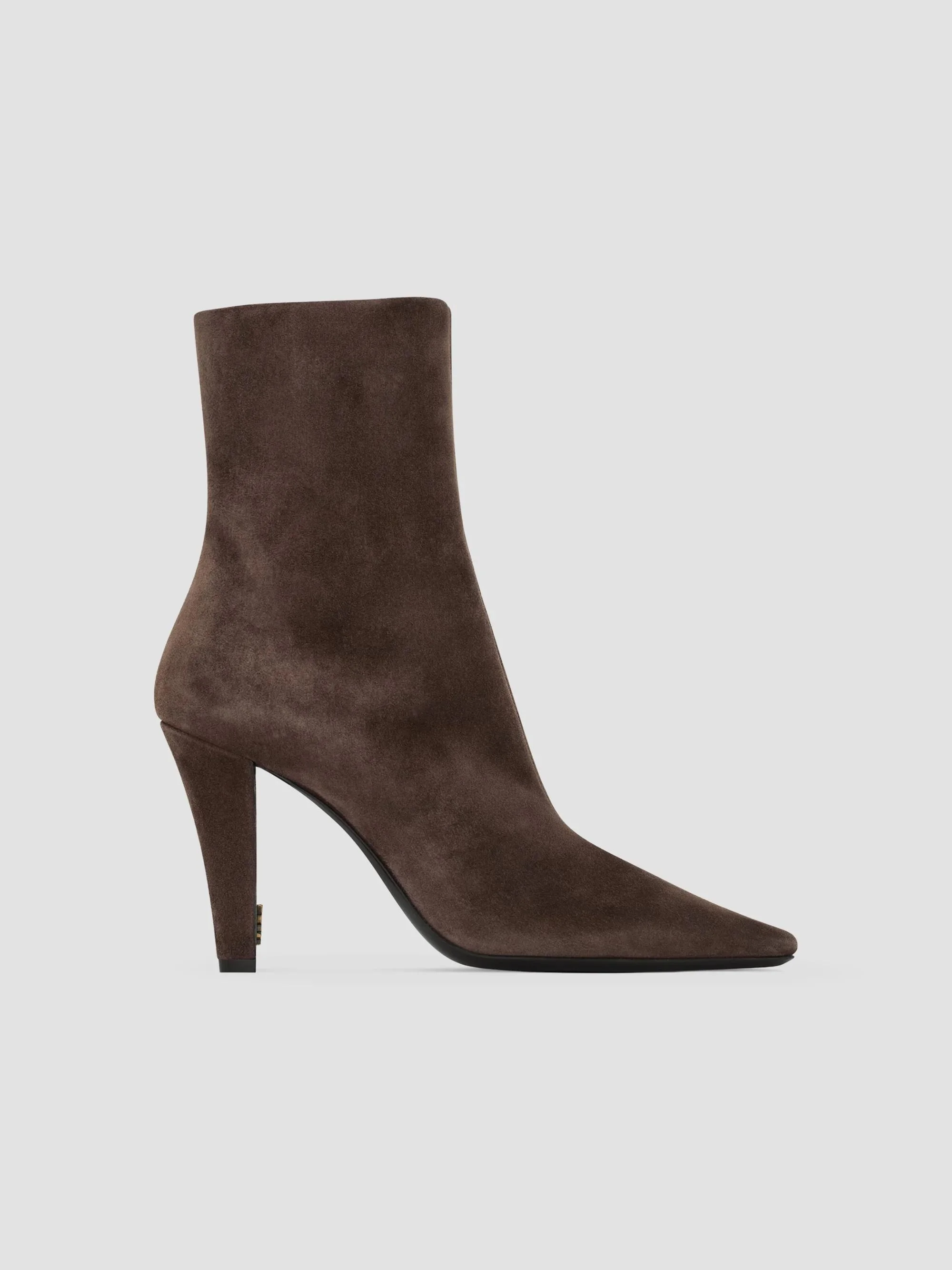Women's Jill Booties in Suede - Bear Brown - 1