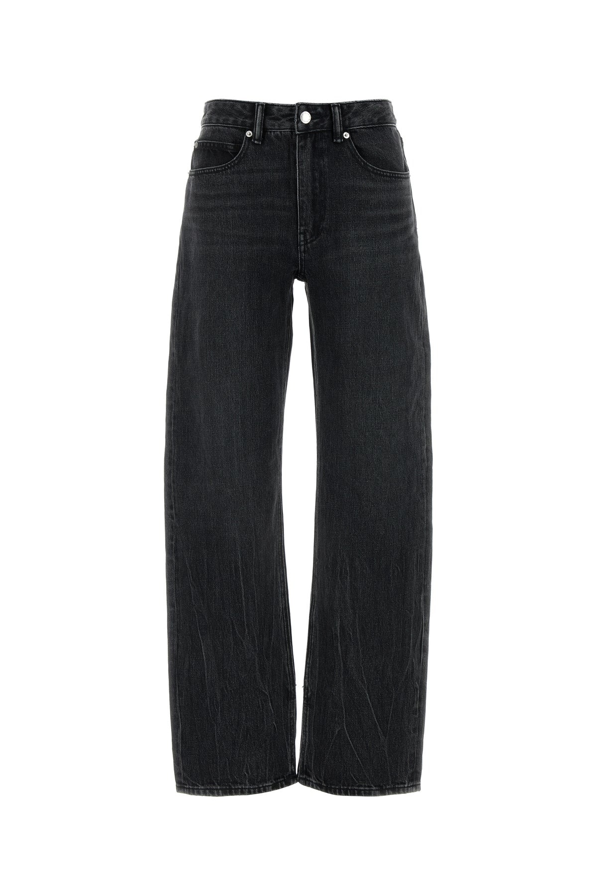 Dark grey denim jeans - 1
