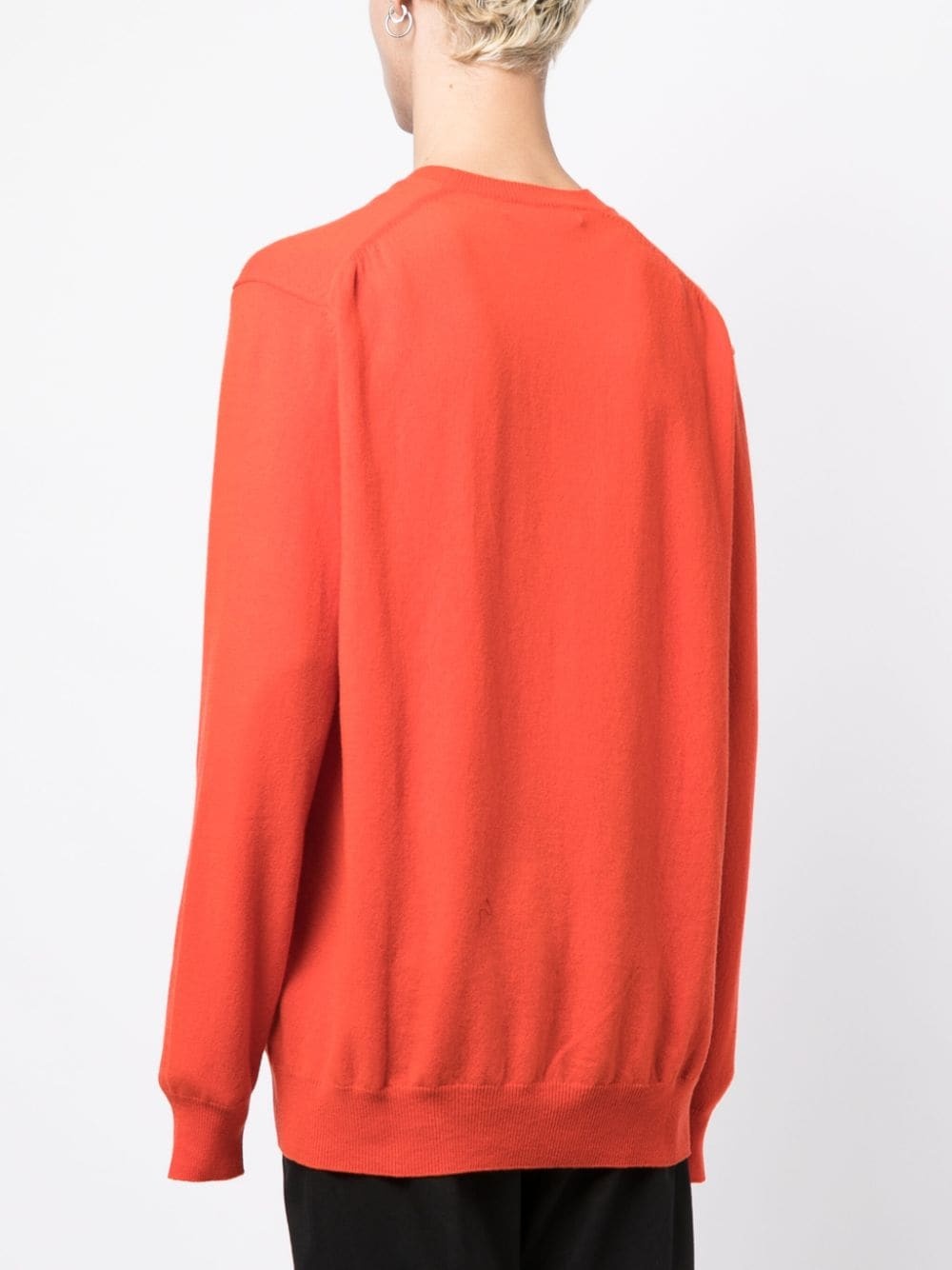 crew-neck wool jumper - 4