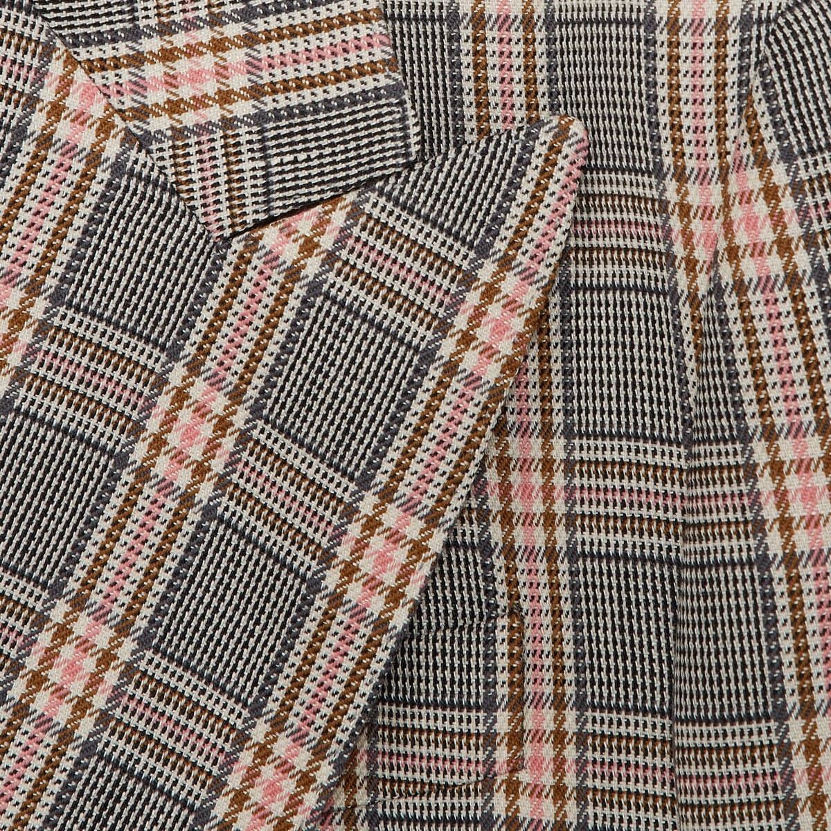 Prince of Wales wool hemp jacket - 4