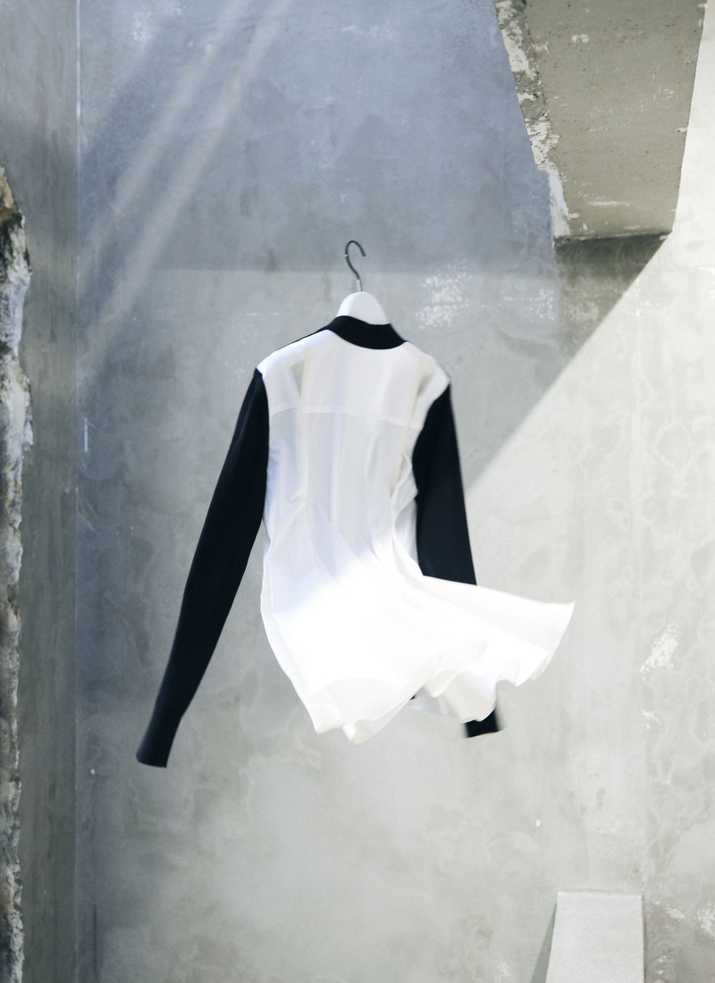 Poplin x Cotton Knit Cardigan 5