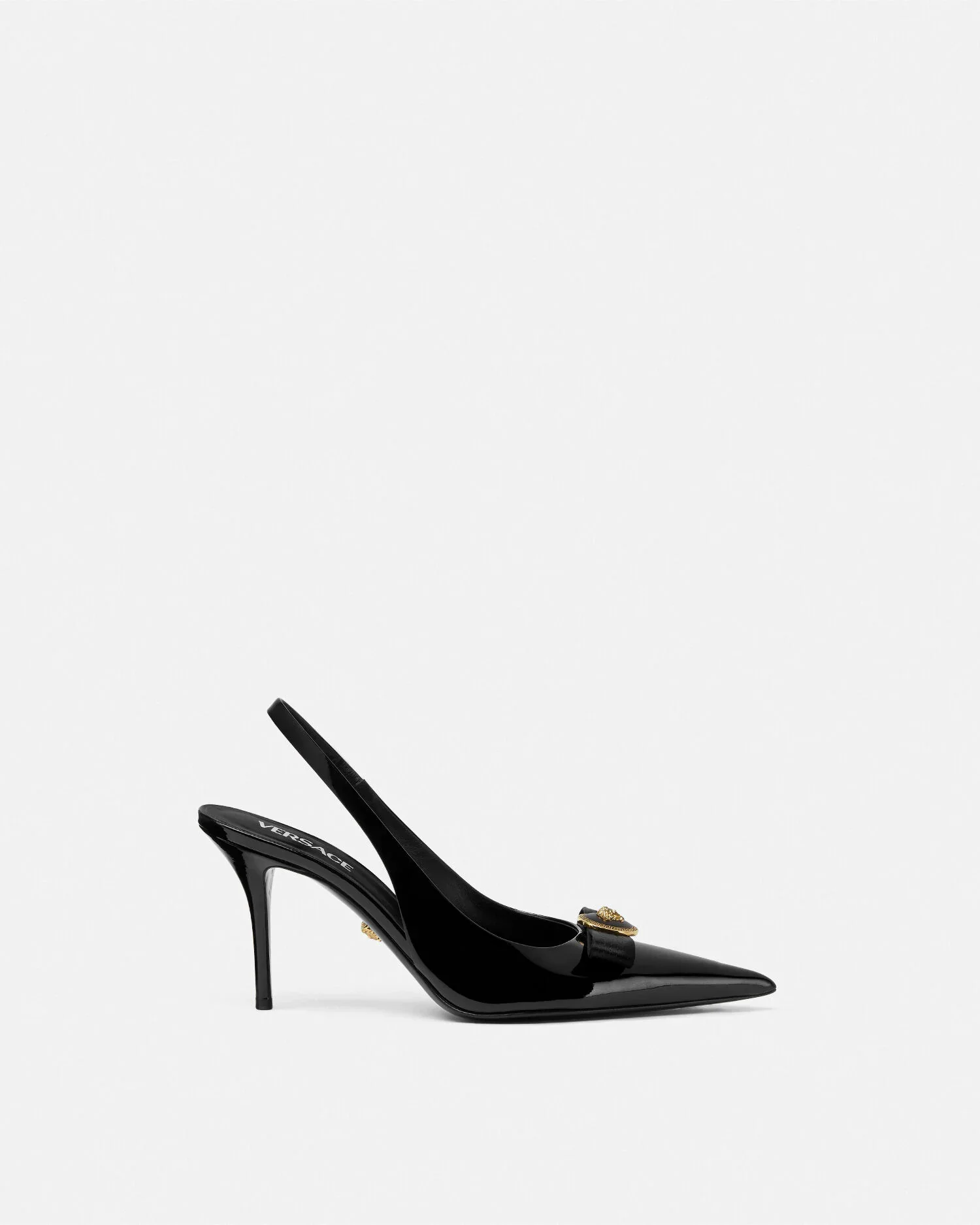 Gianni Ribbon Slingback Pumps 85 mm - 1