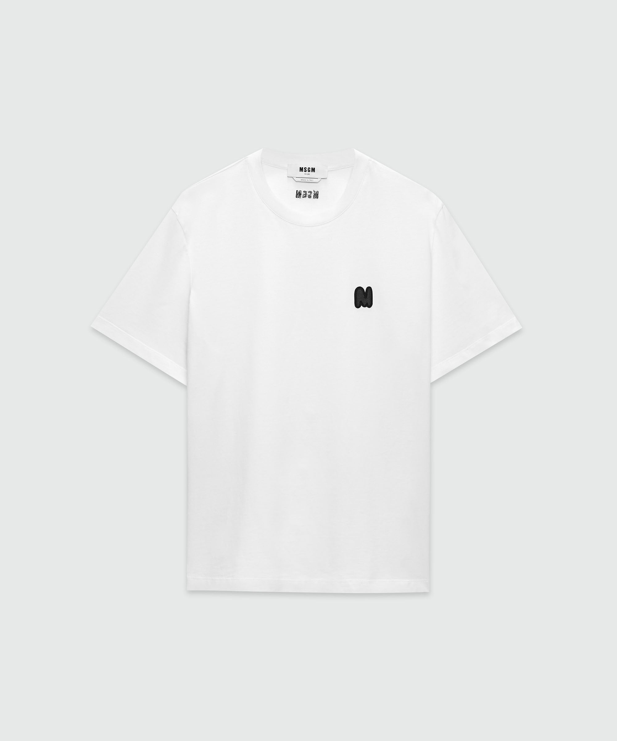 Jersey cotton T-shirt with "TheMwave"  patch - 1