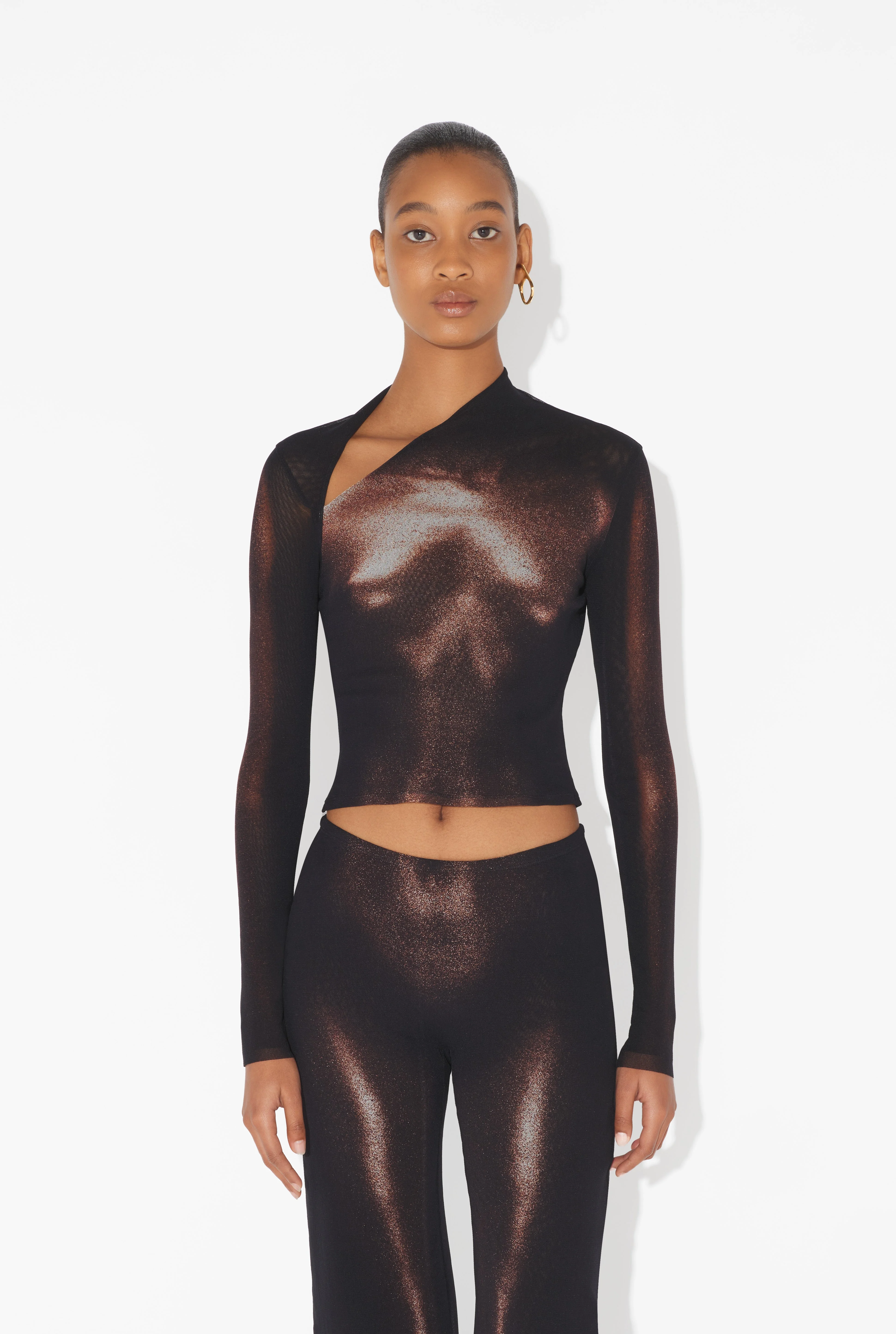 THE BRONZE BODY DUST CROP TOP - 1