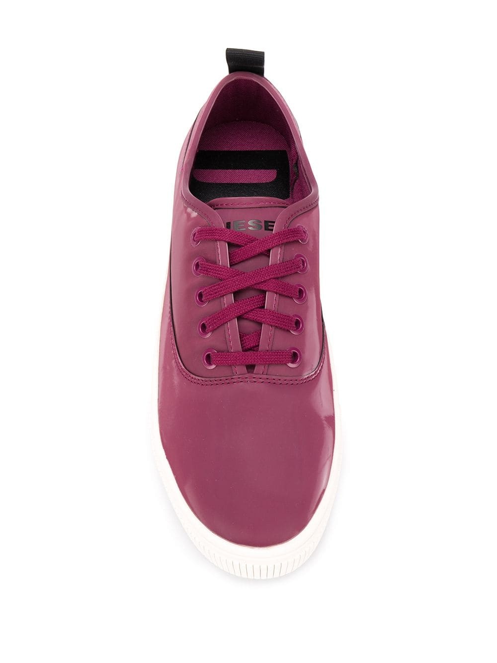 chunky sole plimsoll trainers - 4