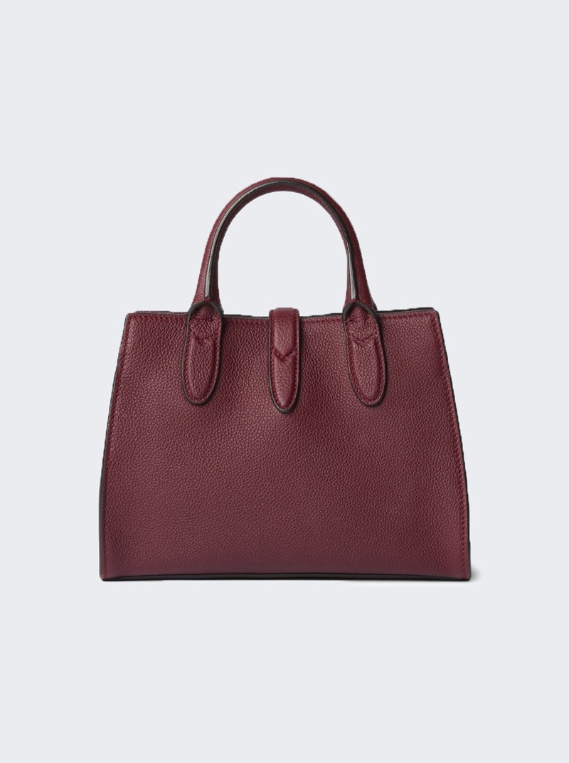 Small Jackie Tote Rosso Ancora 3
