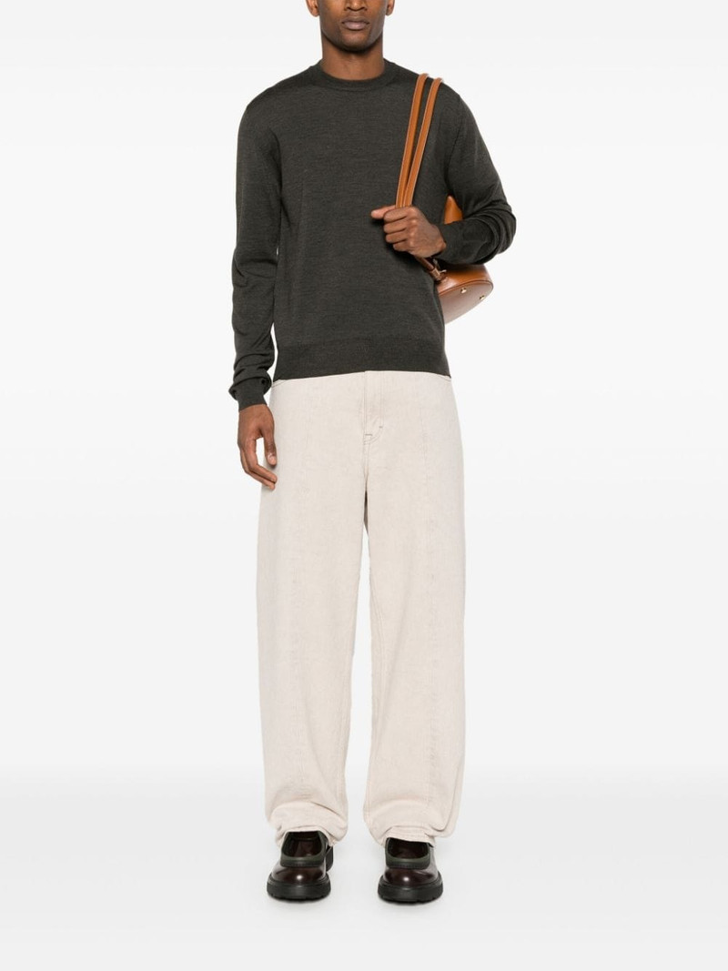 Lanvin seam-detail wool jumper outlook