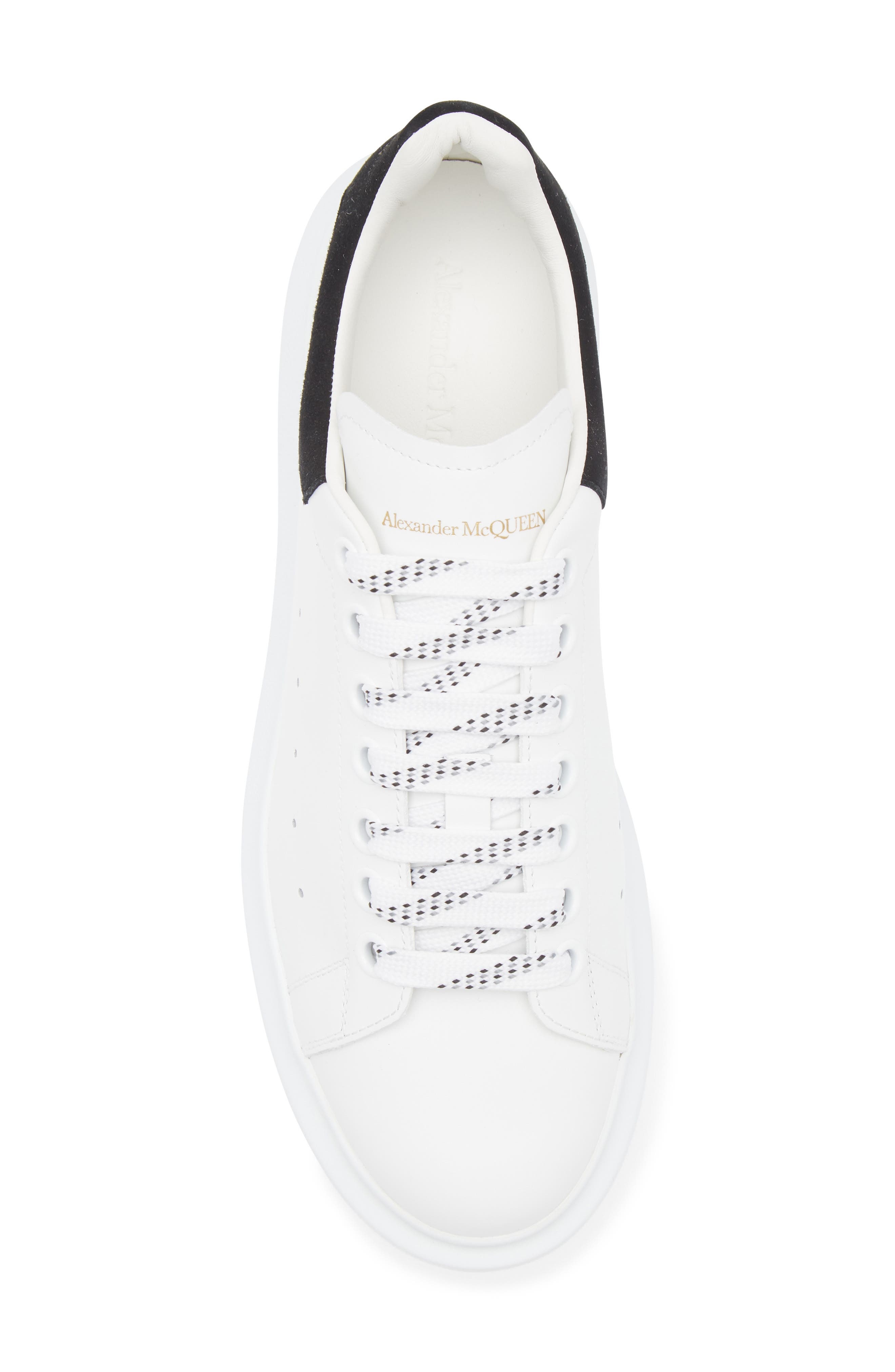 McQueen Oversized Sneaker in White/Black at Nordstrom - 5
