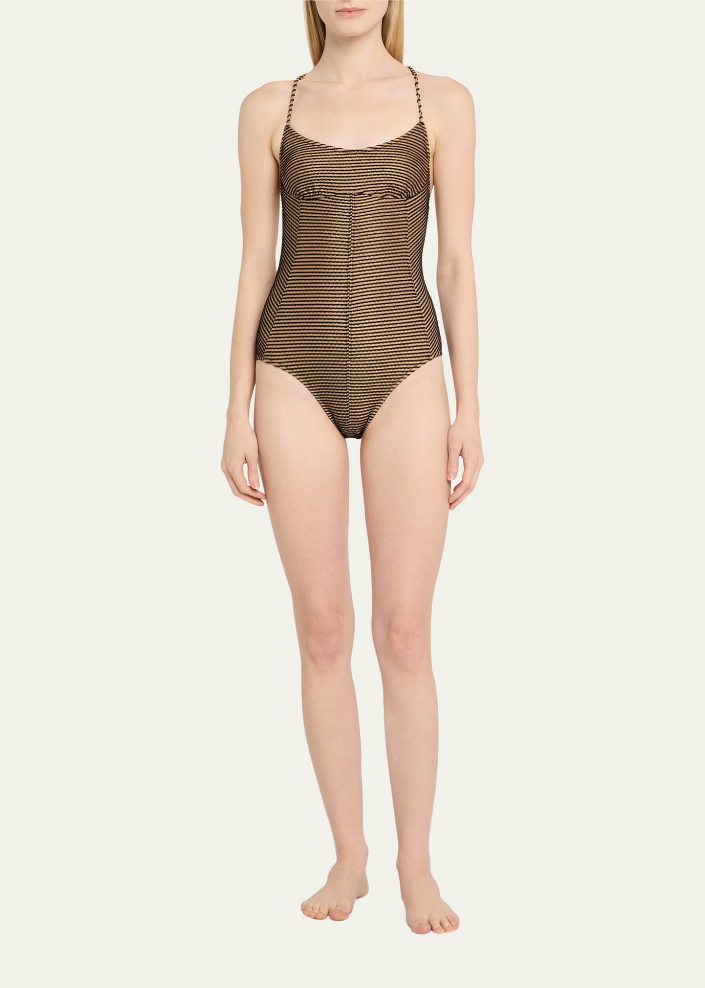 Positano Scalloped One-Piece Swimsuit - 2