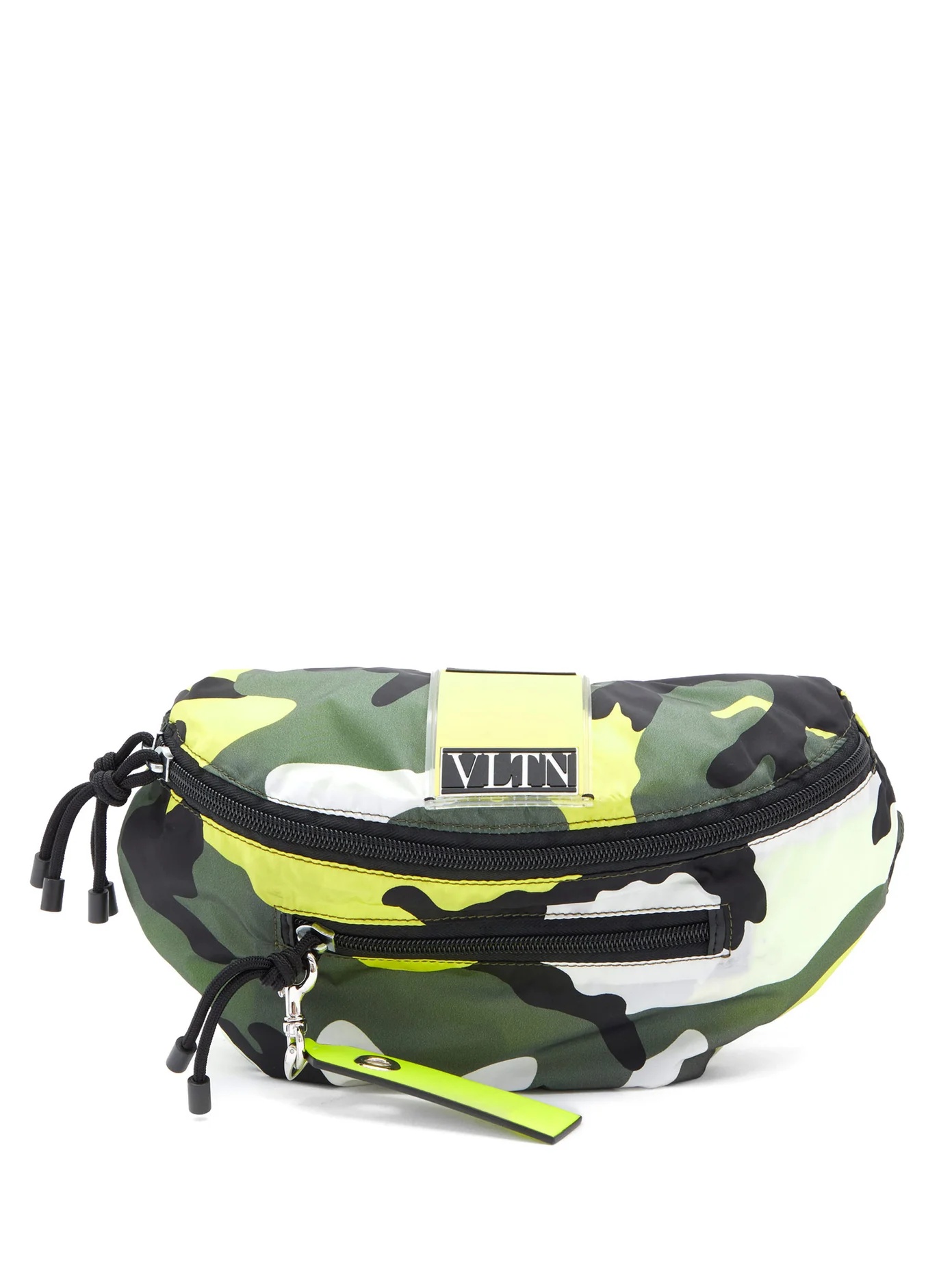 VLTN camouflage-print belt bag - 1